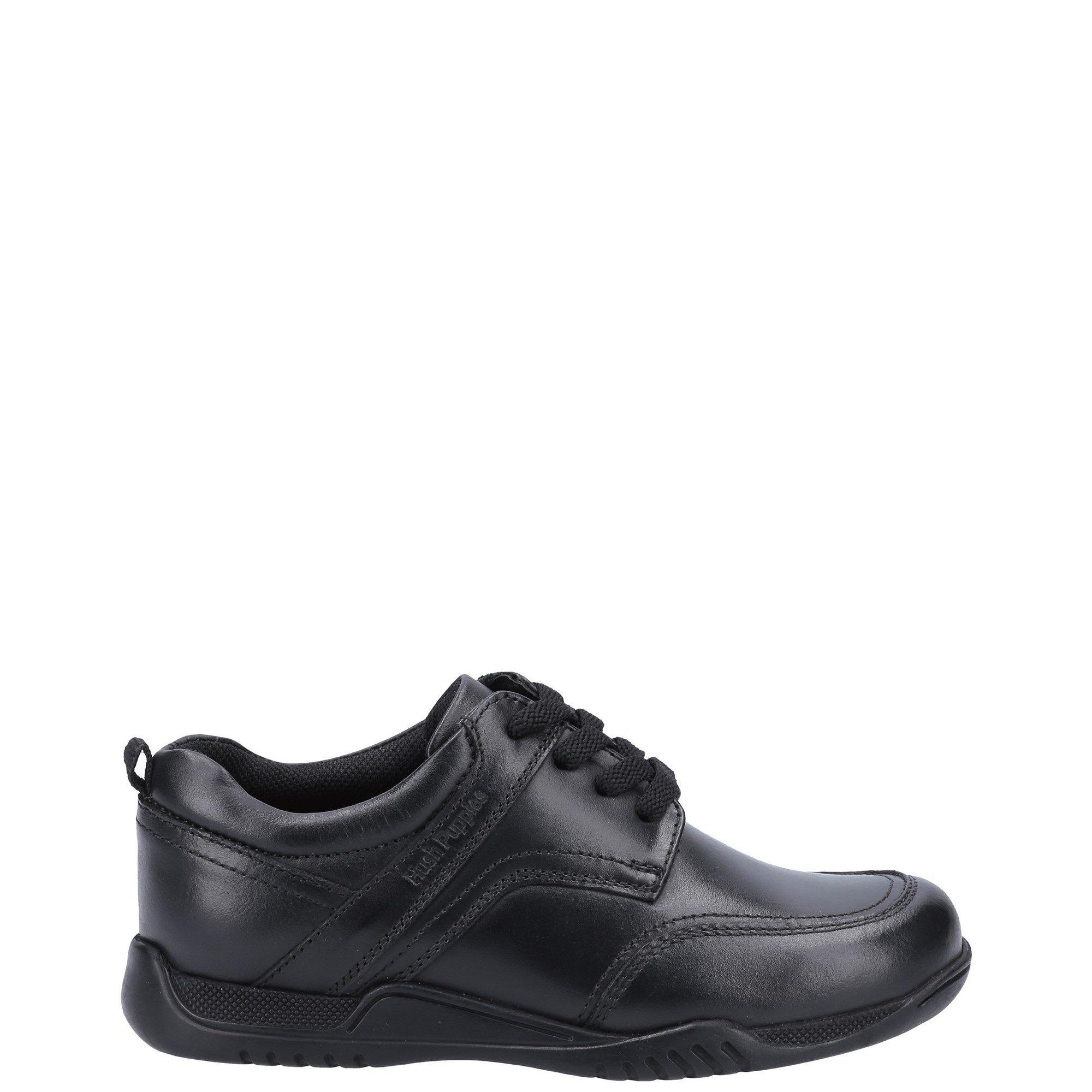 Boty Hush Puppies Black 8356142 Harvey Senior School Shoe - 1