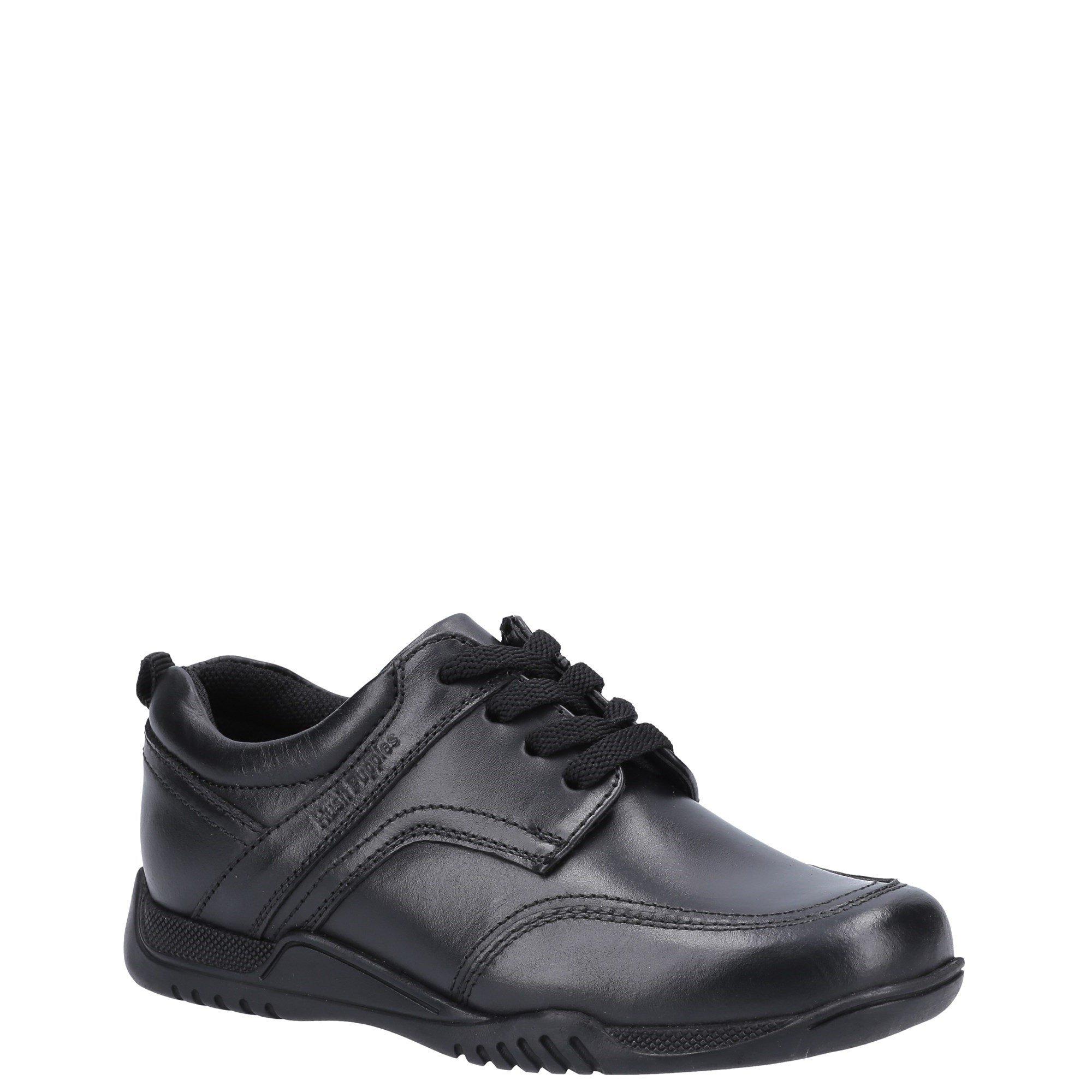 Boty Hush Puppies Black 8356142 Harvey Senior School Shoe - 2