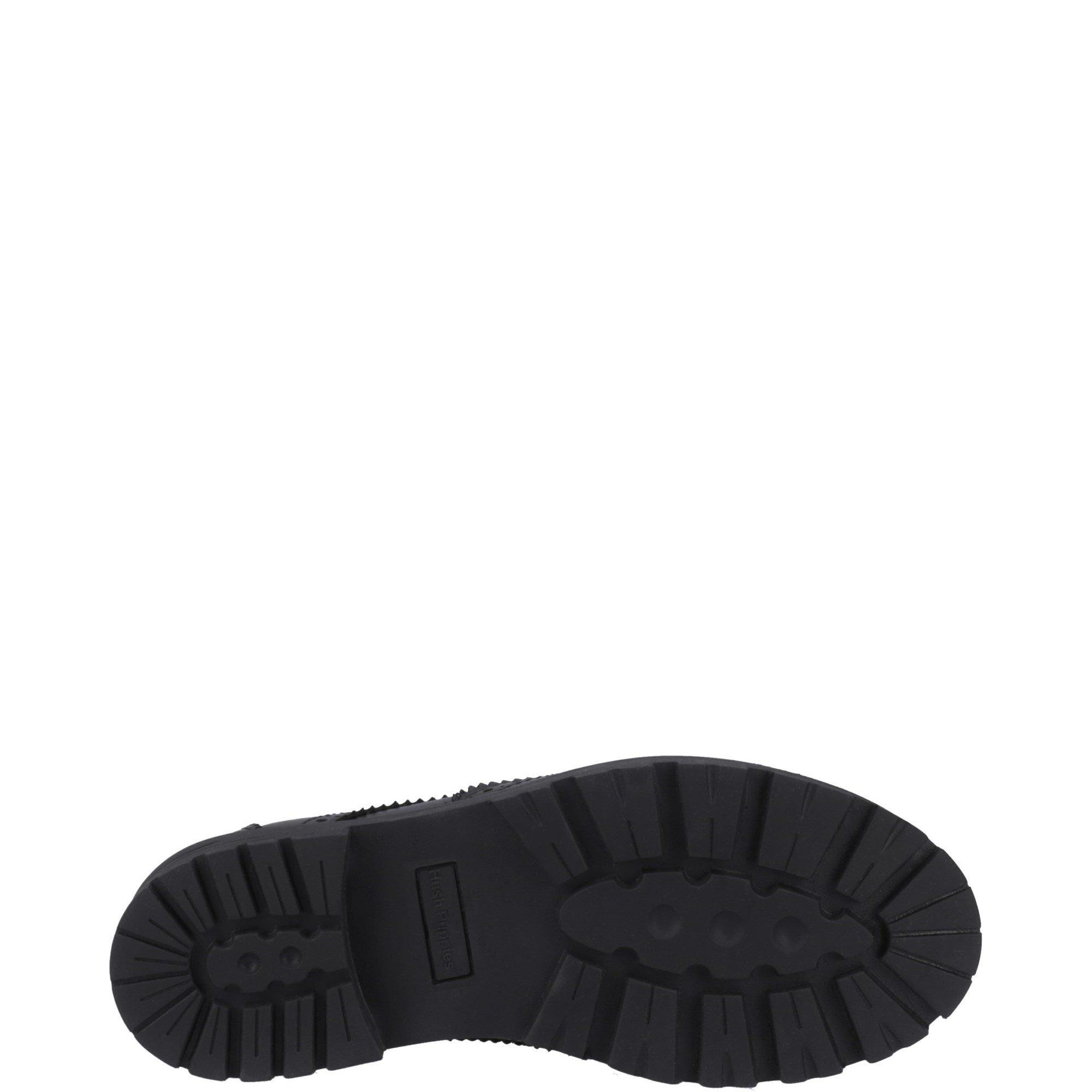 Boty Hush Puppies Black 3904059 Maxine Junior Shoe - 4