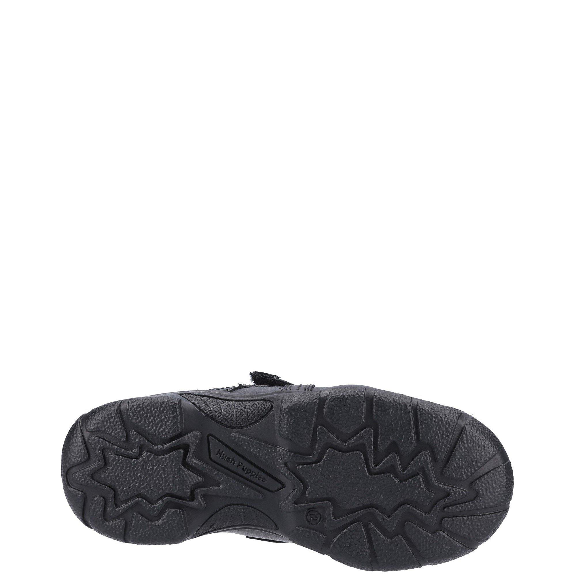 Boty Hush Puppies Black 6026740 Arlo Junior School Shoe - 4