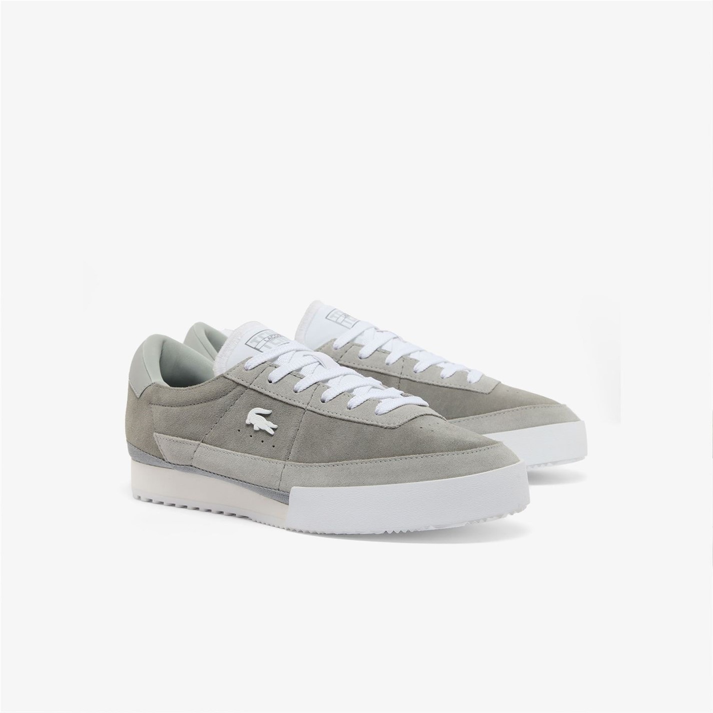 Tenisky Lacoste Grey White 790266 Aura Trainers - 3