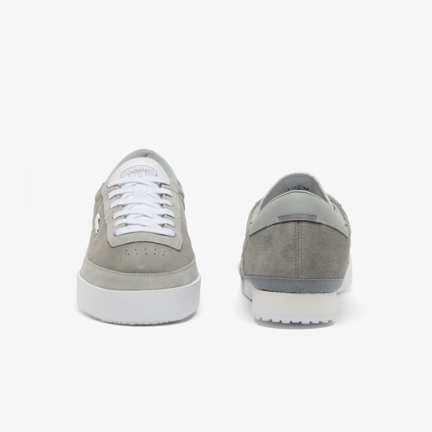 Tenisky Lacoste Grey White 790266 Aura Trainers - 5