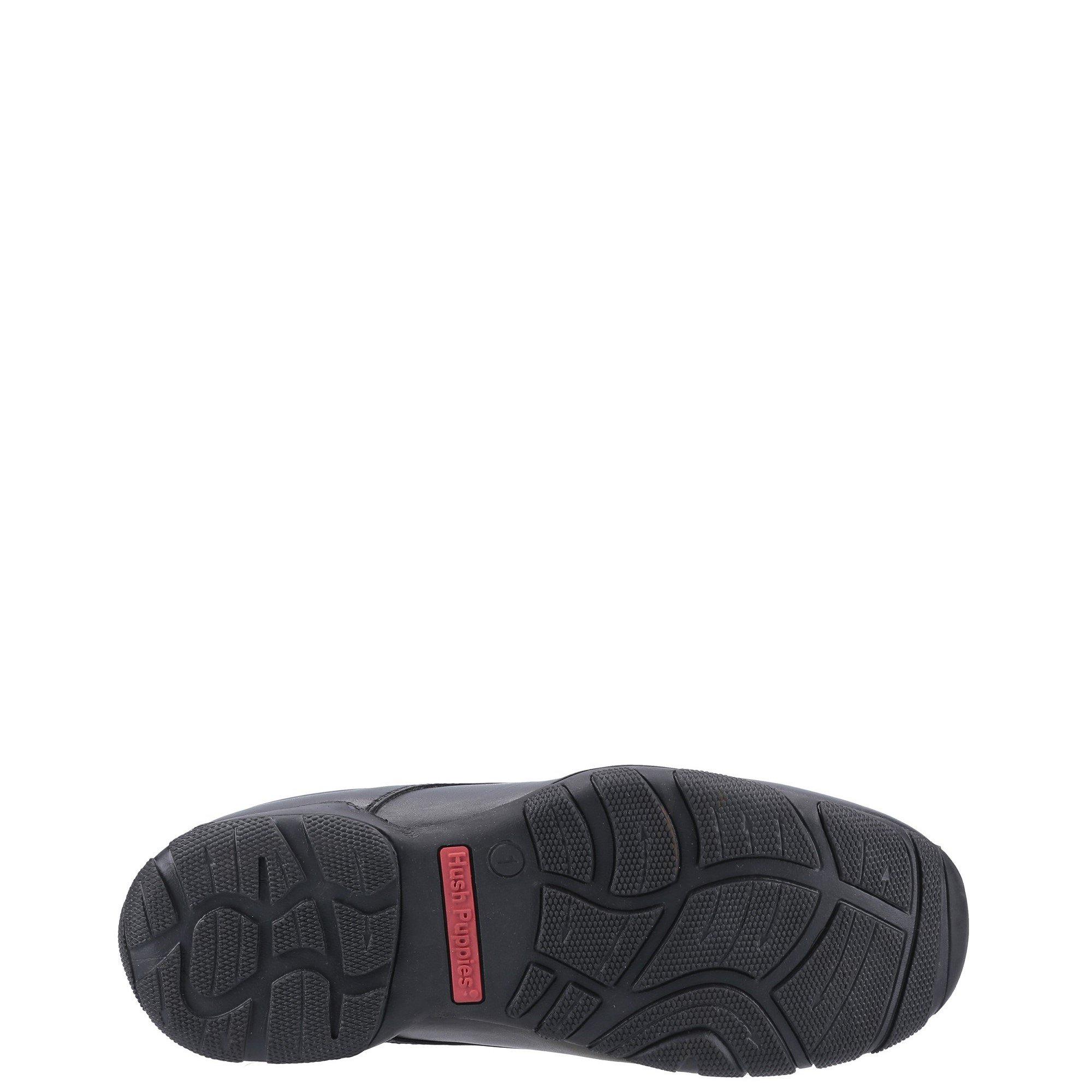 Boty Hush Puppies Black 2139352 Elijah Senior School Shoe - 4