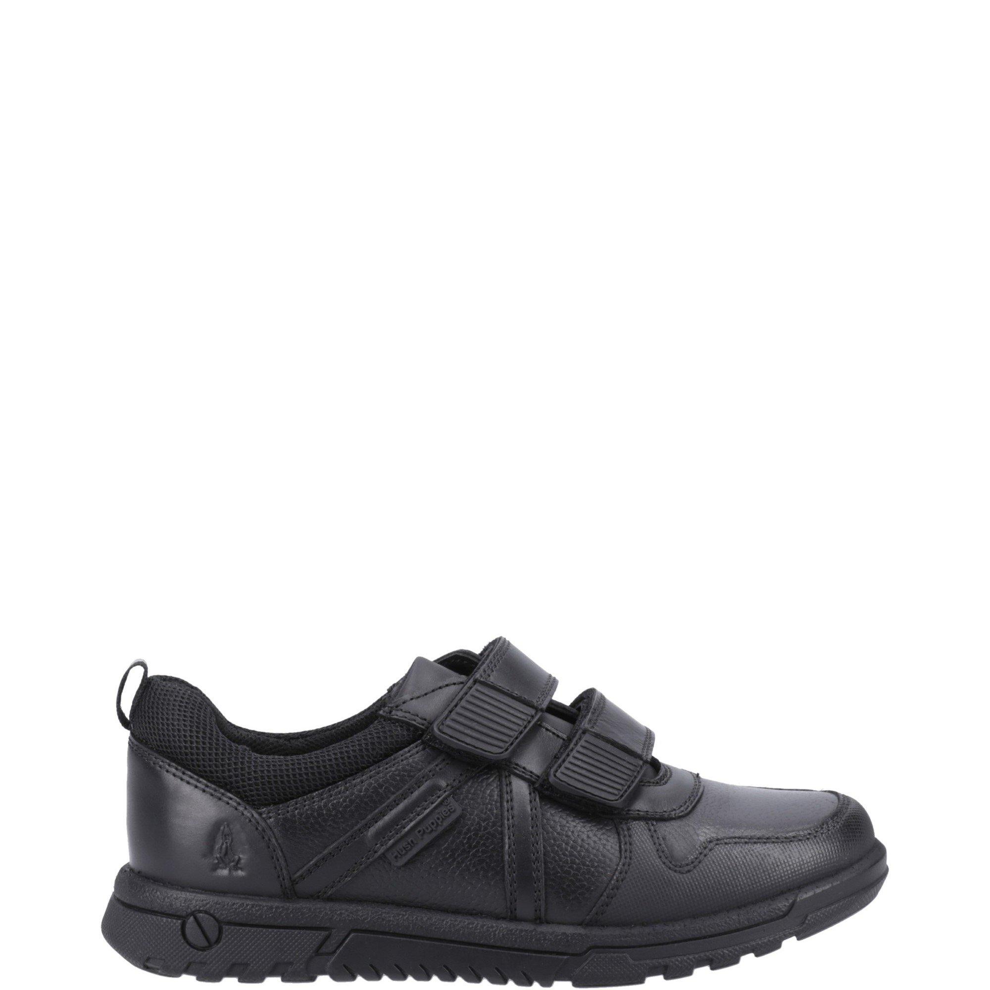 Boty Hush Puppies Black 7243771 Spencer Junior Shoe - 1