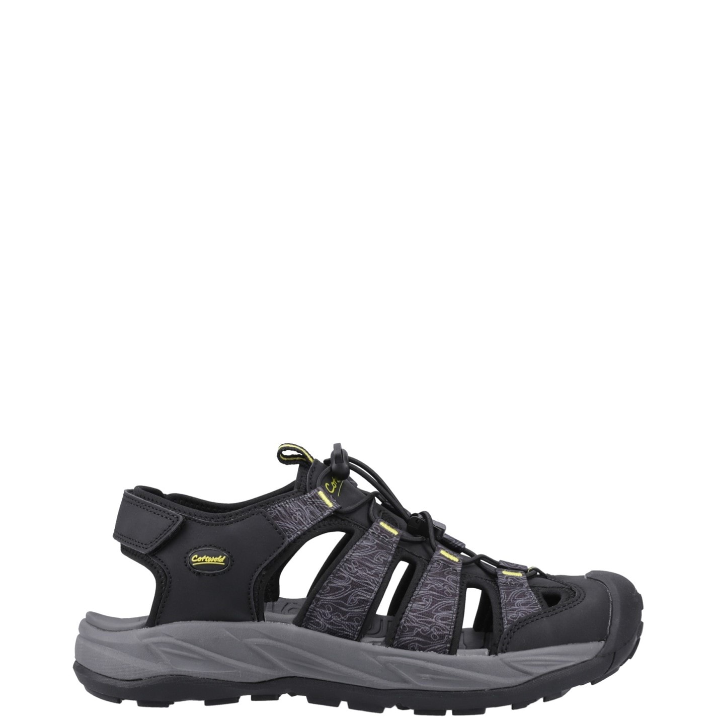 Cotswold Black 9074968 Minster Sandal - 1