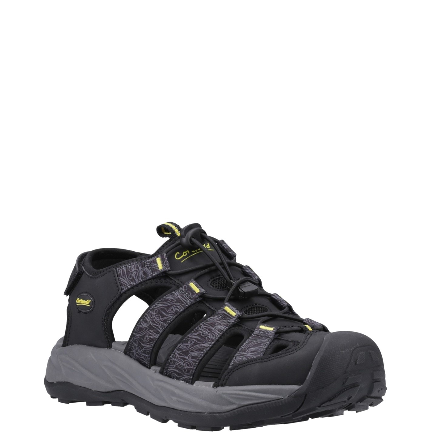 Cotswold Black 9074968 Minster Sandal - 2