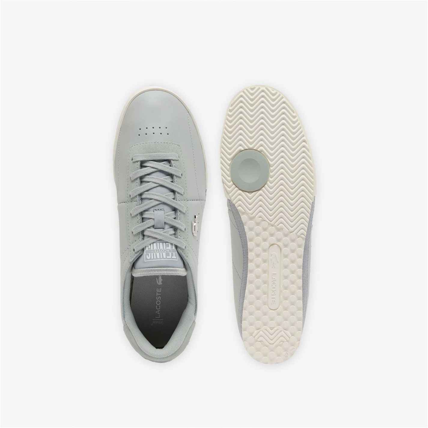Tenisky Lacoste Grey White 4484798 Aura Trainers - 4