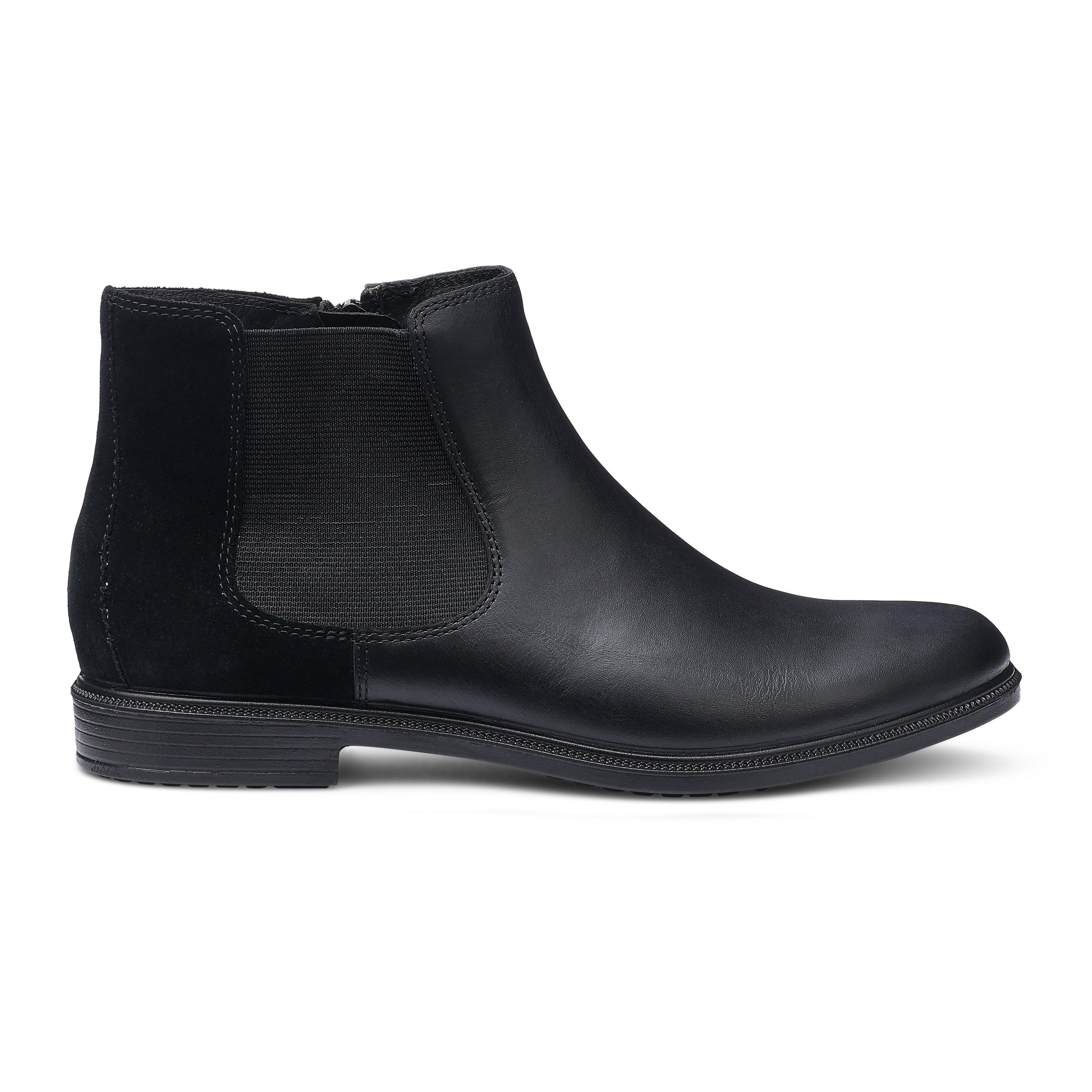 Boty Hotter Black 982897 Tenby Wide Fit Chelsea Boots - 1