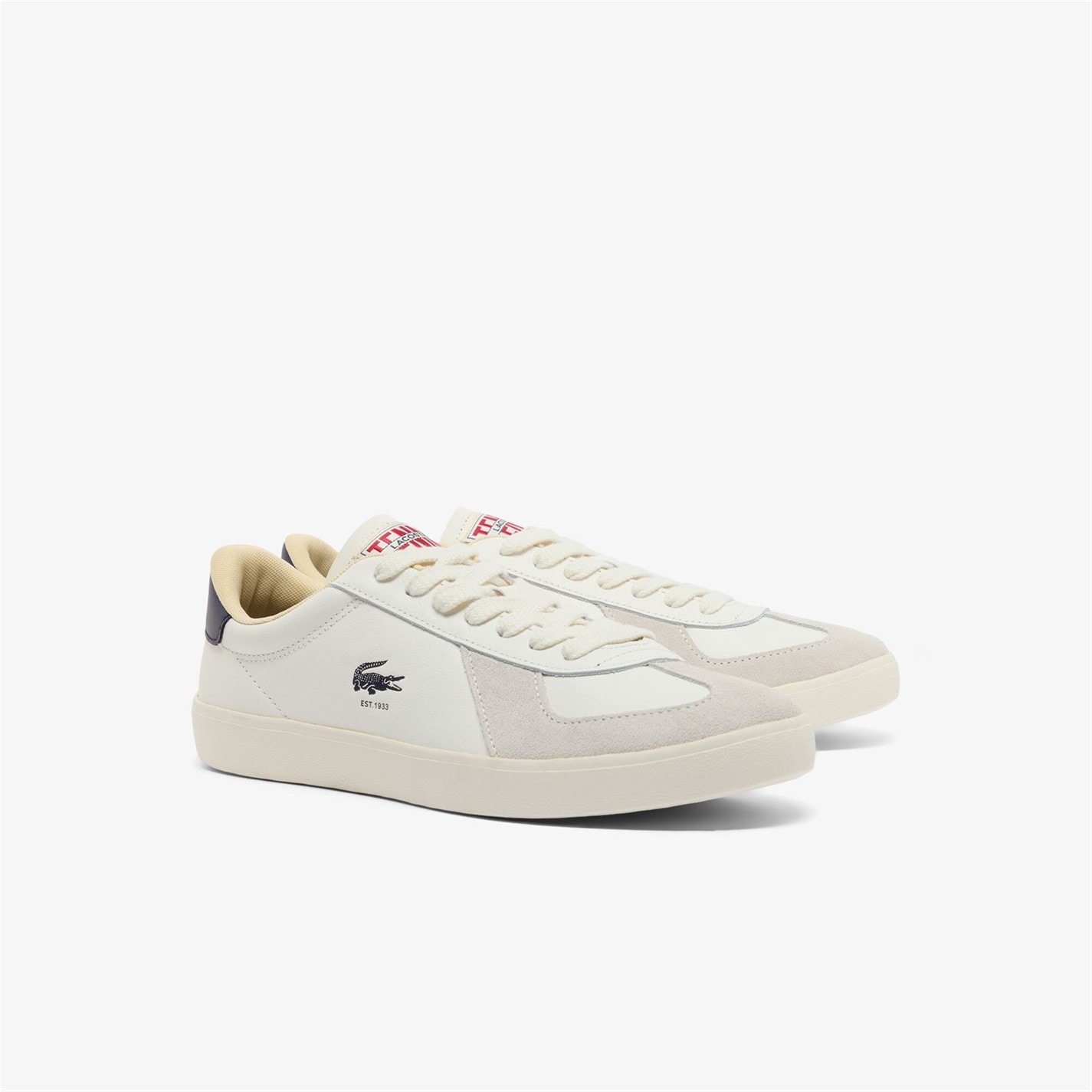 Tenisky Lacoste White Navy 2316888 Baseshot Pro Trainers - 2