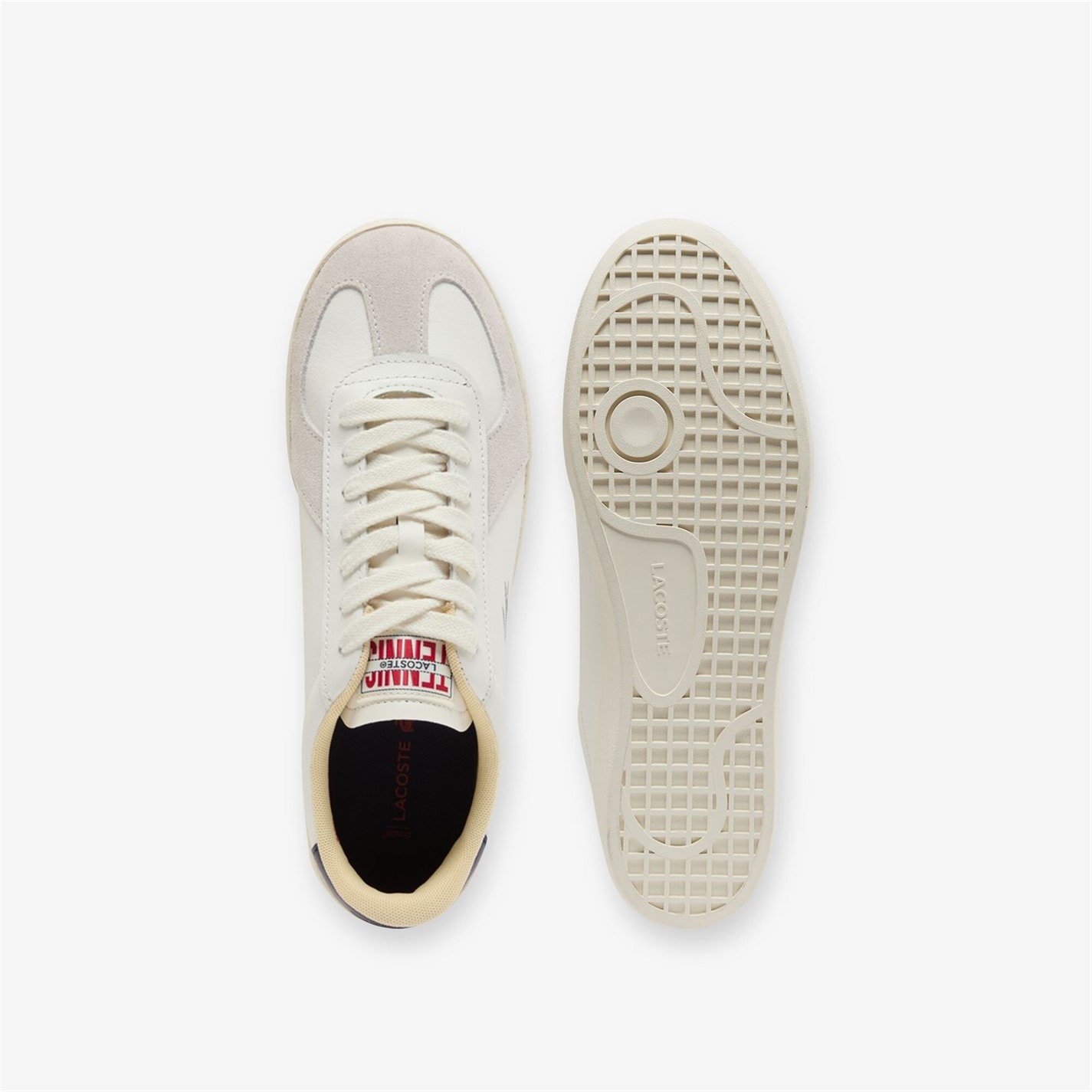 Tenisky Lacoste White Navy 2316888 Baseshot Pro Trainers - 4