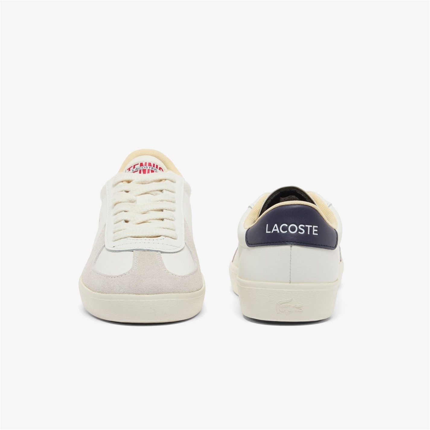 Tenisky Lacoste White Navy 2316888 Baseshot Pro Trainers - 5