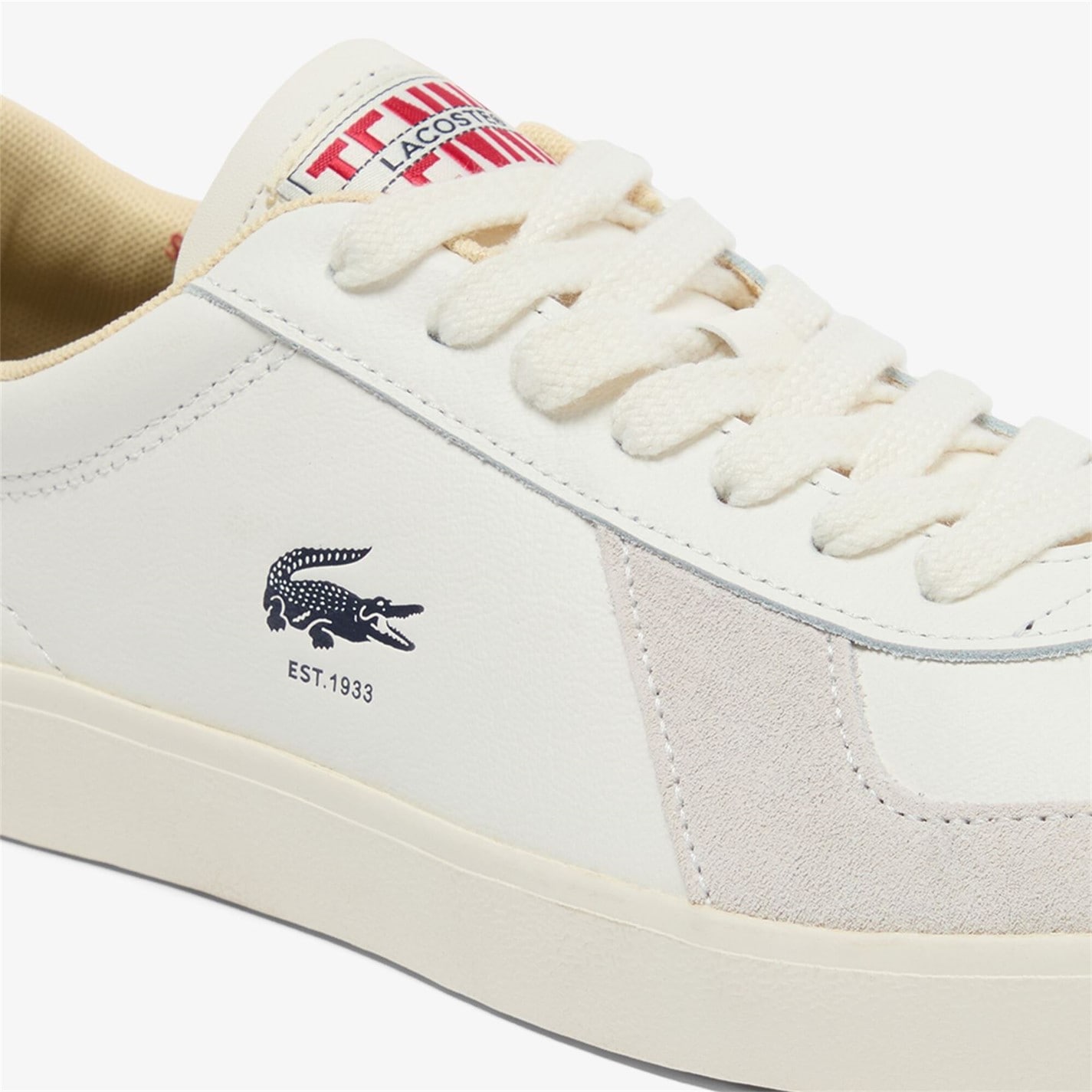 Tenisky Lacoste White Navy 2316888 Baseshot Pro Trainers - 6