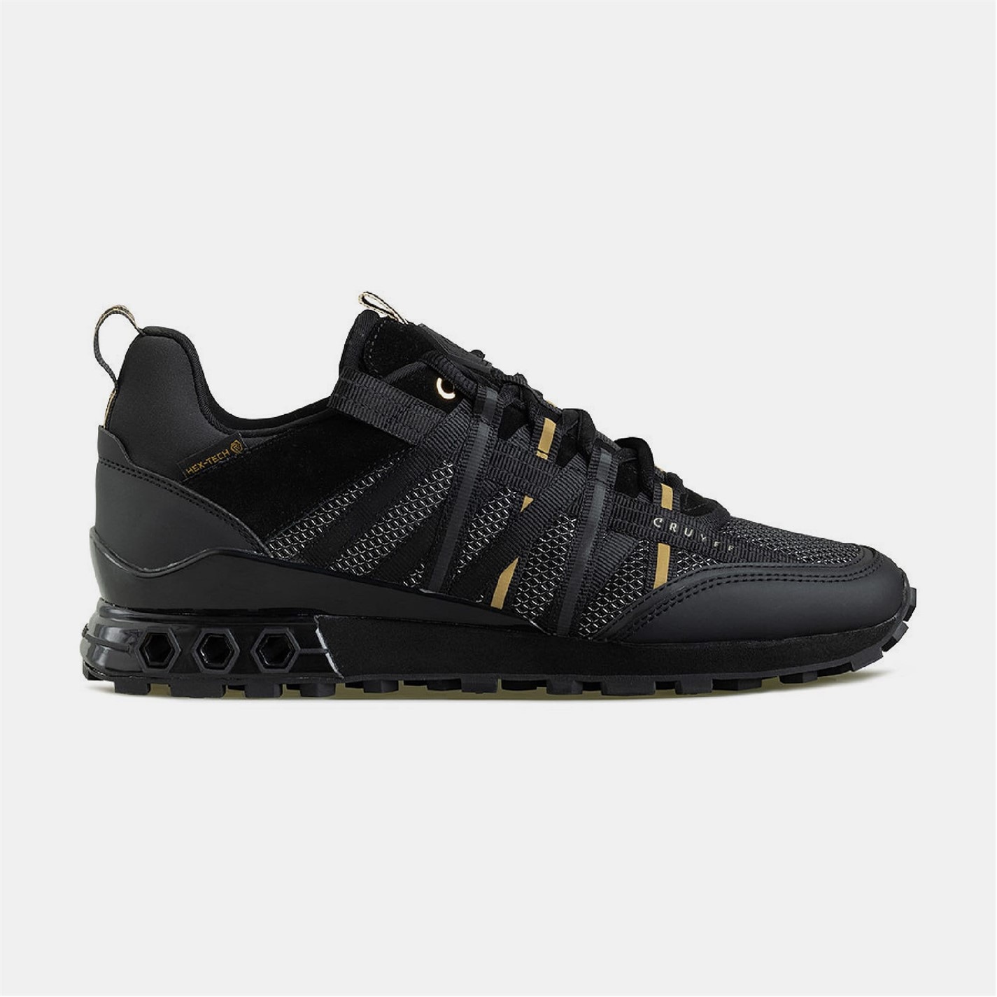 Tenisky Cruyff Black Gold 4687000 Fearia Hex-Tech Trainers - 1