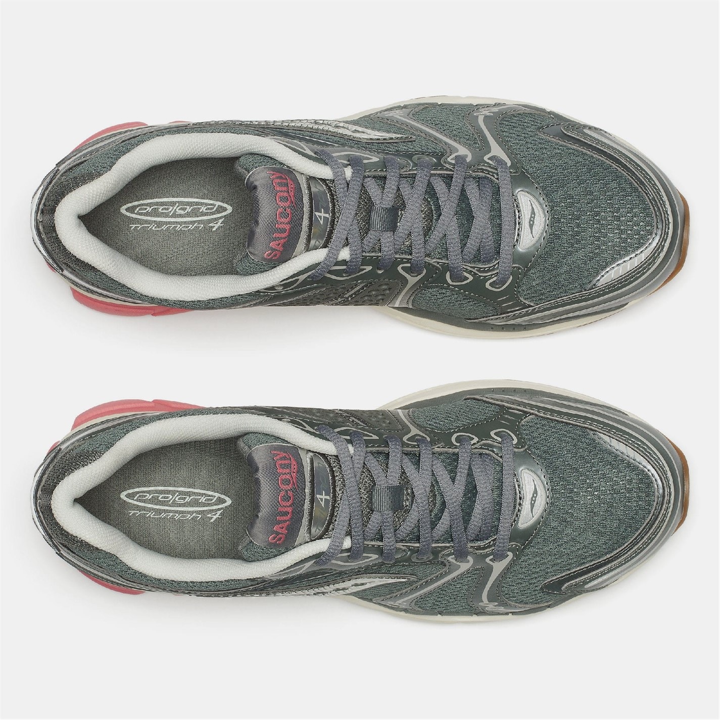 Tenisky Saucony Grey green 7083350 Progrid Triumph 4 Running Shoe - 5