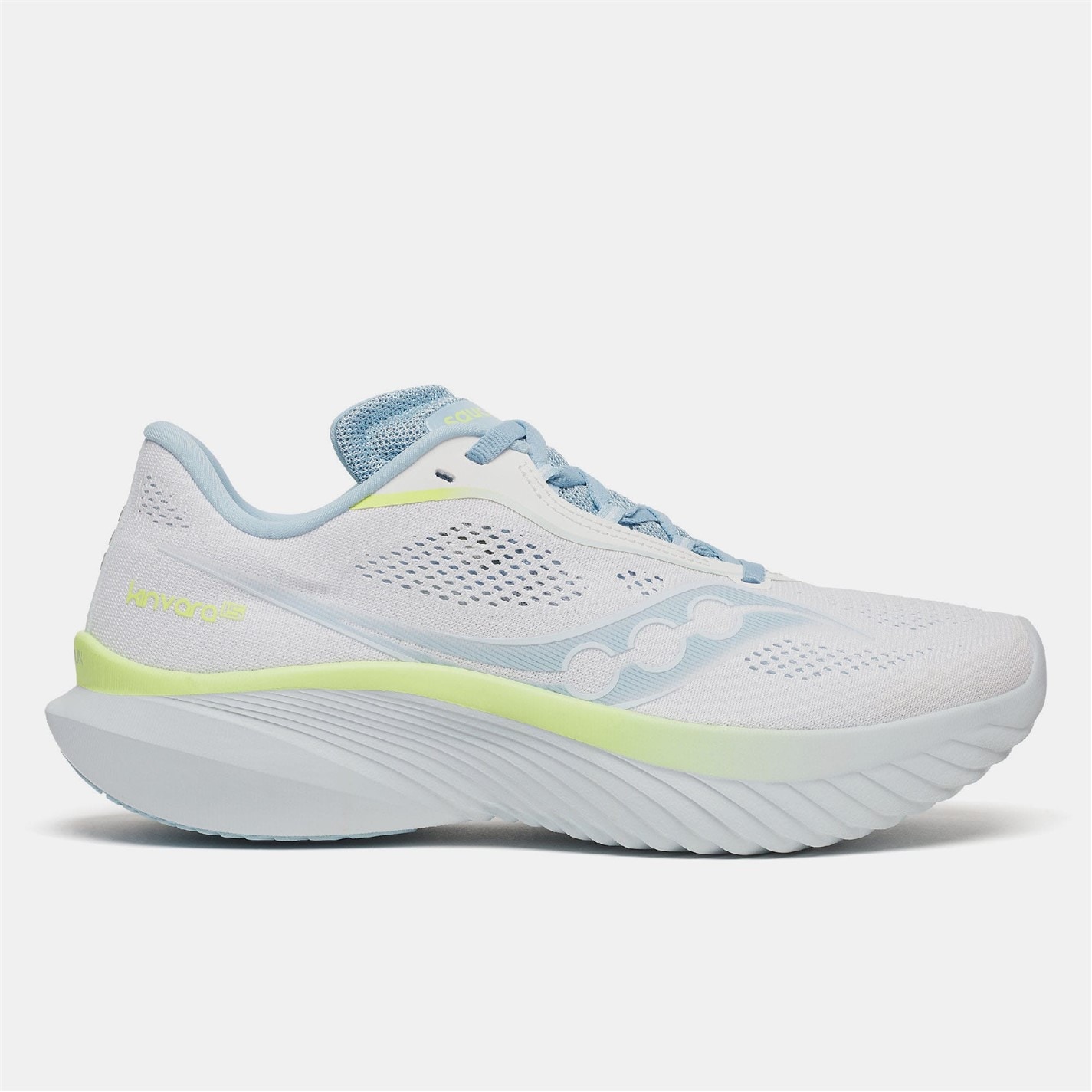 Saucony White 7506161 Kinvara 15 Running Shoe - 1