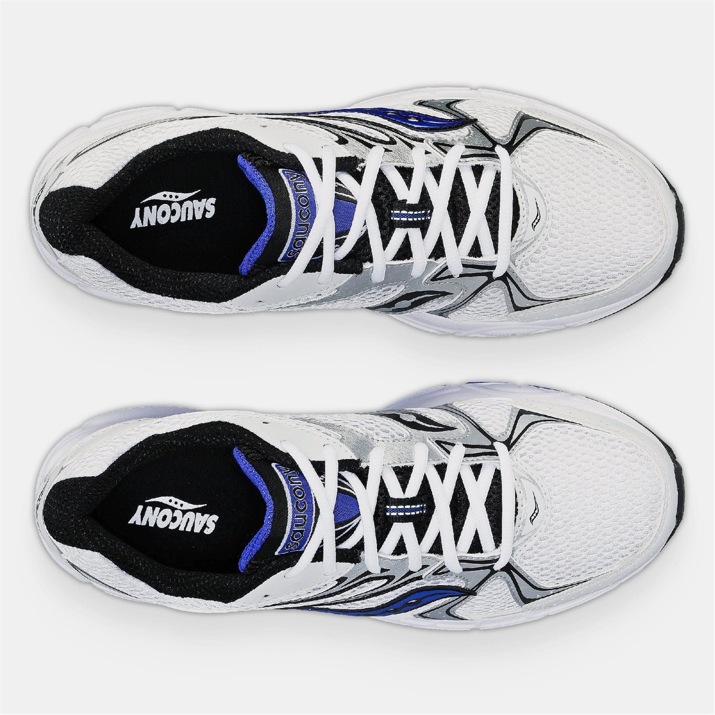 Tenisky Saucony White royal 8437593 Ride Milennium Trainer - 5