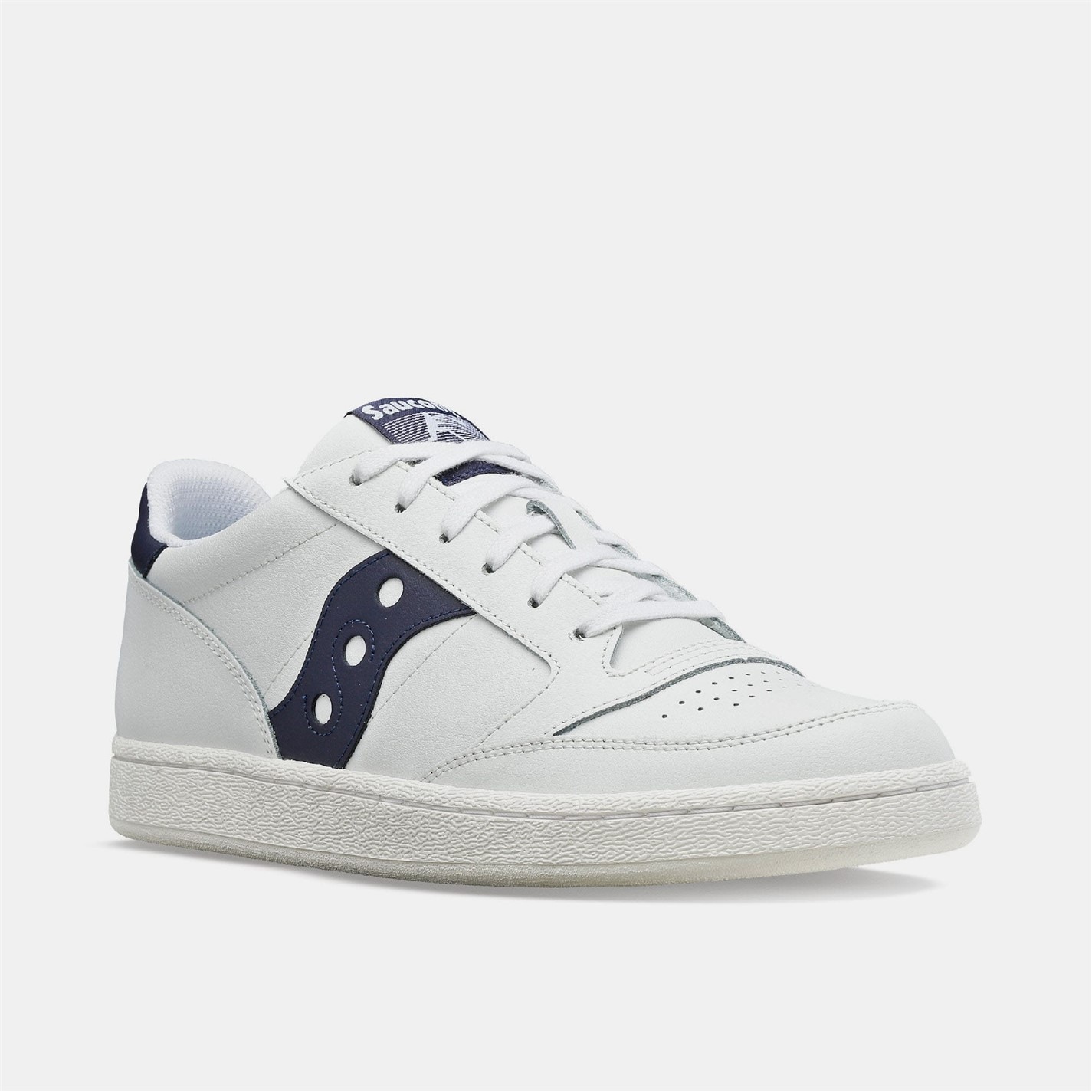 Tenisky Saucony White Navy 6062334 Jazz Court Trainer - 5