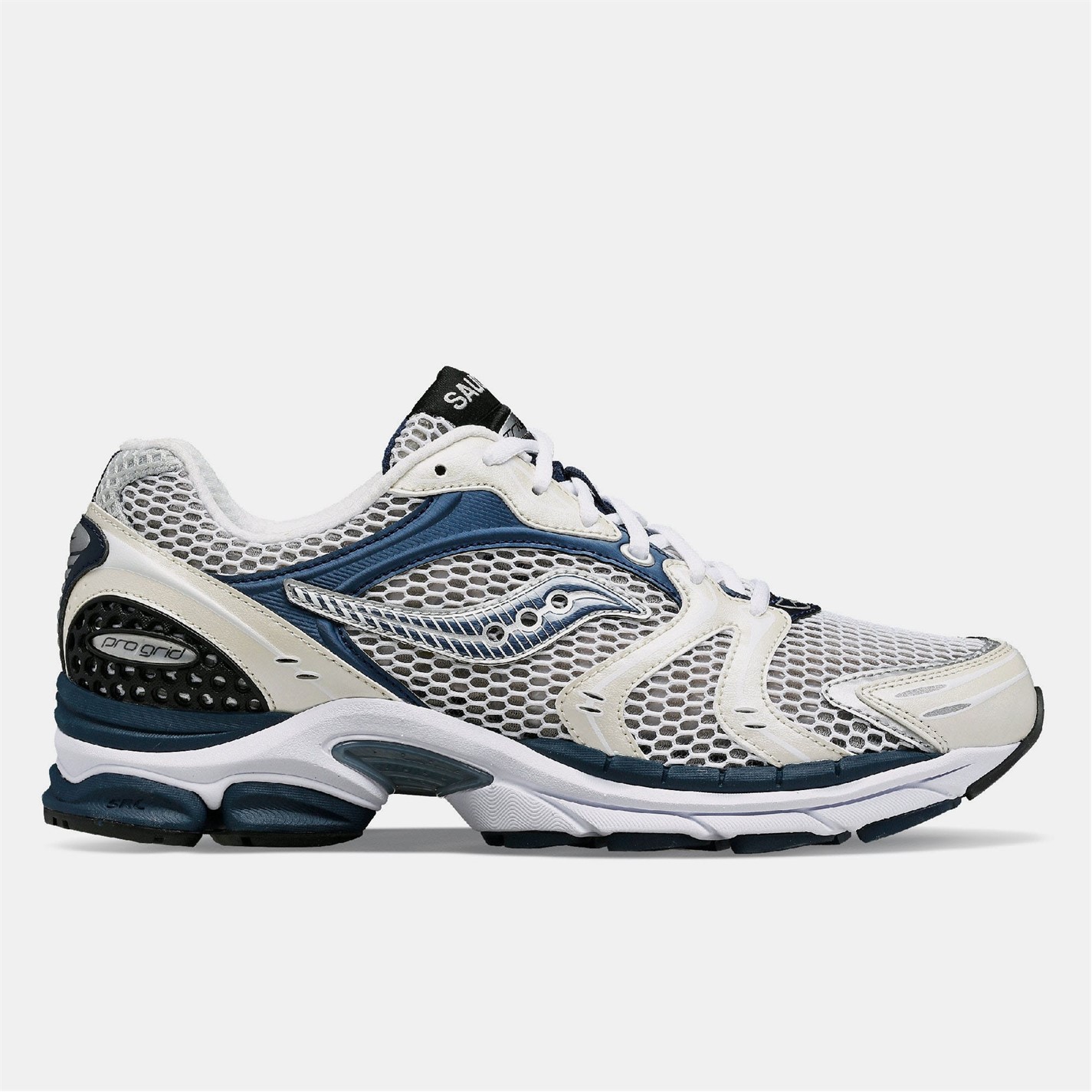 Tenisky Saucony White Navy 5768183 Progrid Triumph 4 Running Shoe - 1