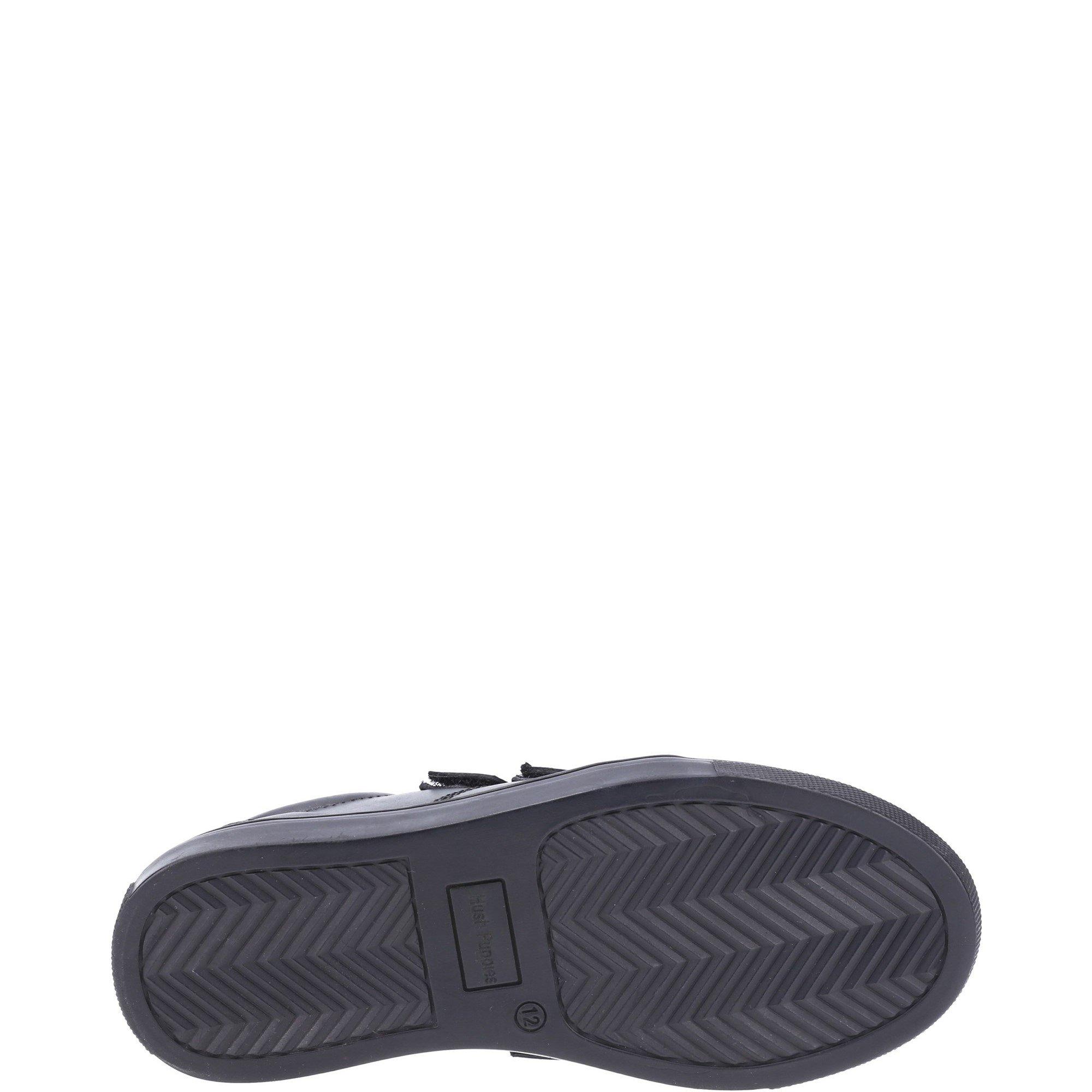 Boty Hush Puppies Black 2476089 Santos Junior School Shoe - 4