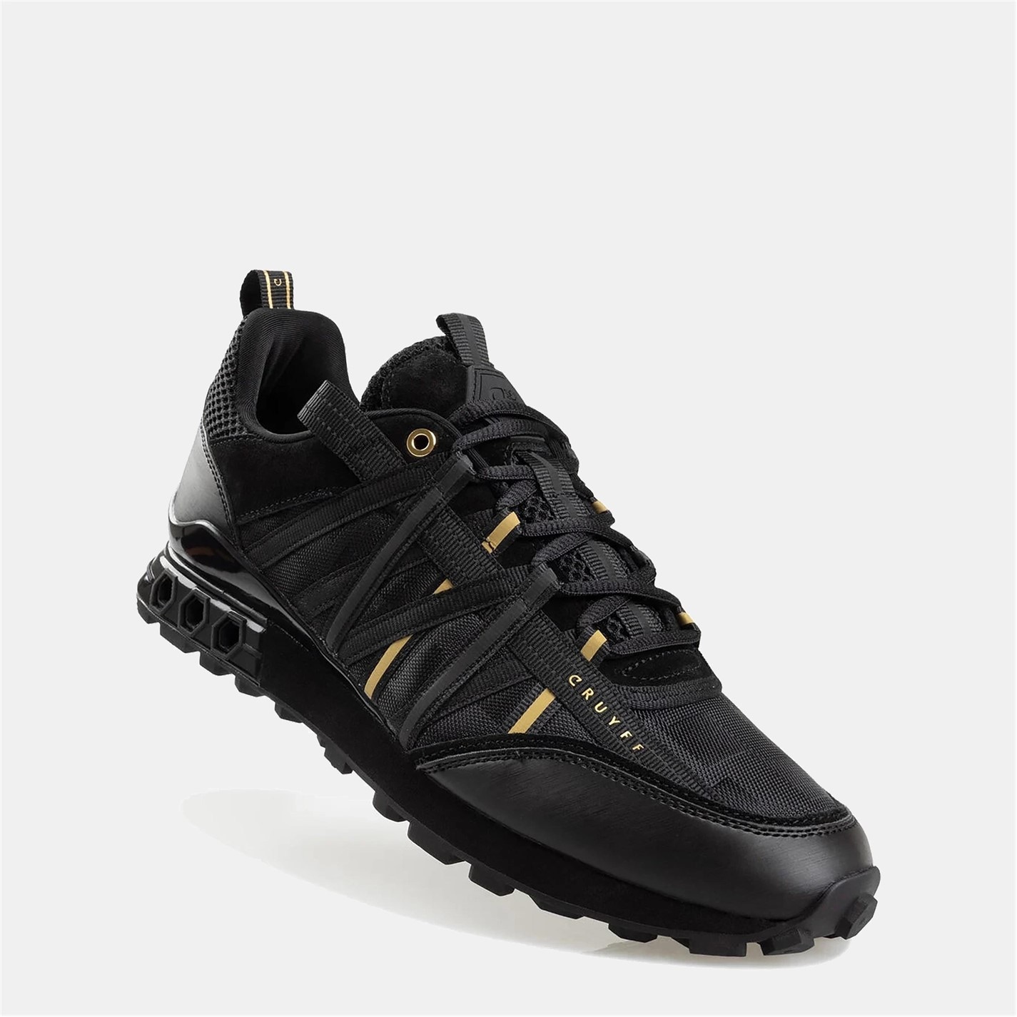 Tenisky Cruyff Black Gold 1589361 Fearia Hex-Tech Trainers - 2