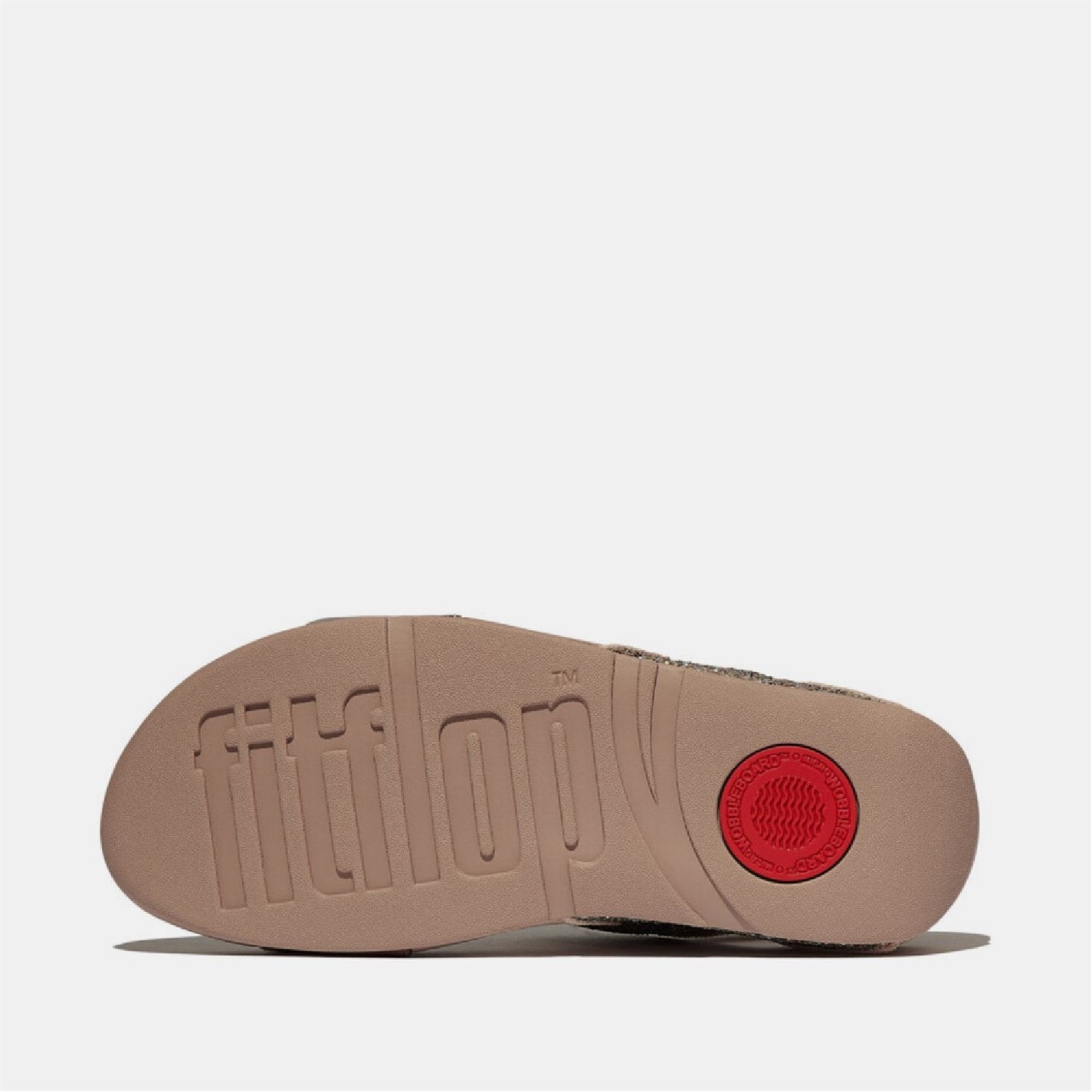 Fitflop Beige 5316639 Lulu Multi-Tonal Giltter Back-Strap Sandals - 4