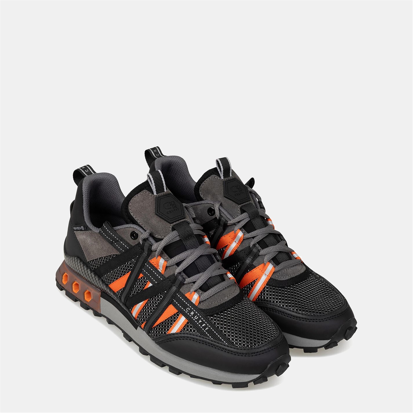 Tenisky Cruyff black orange 6029234 Fearia Hex-Tech Trainers - 2