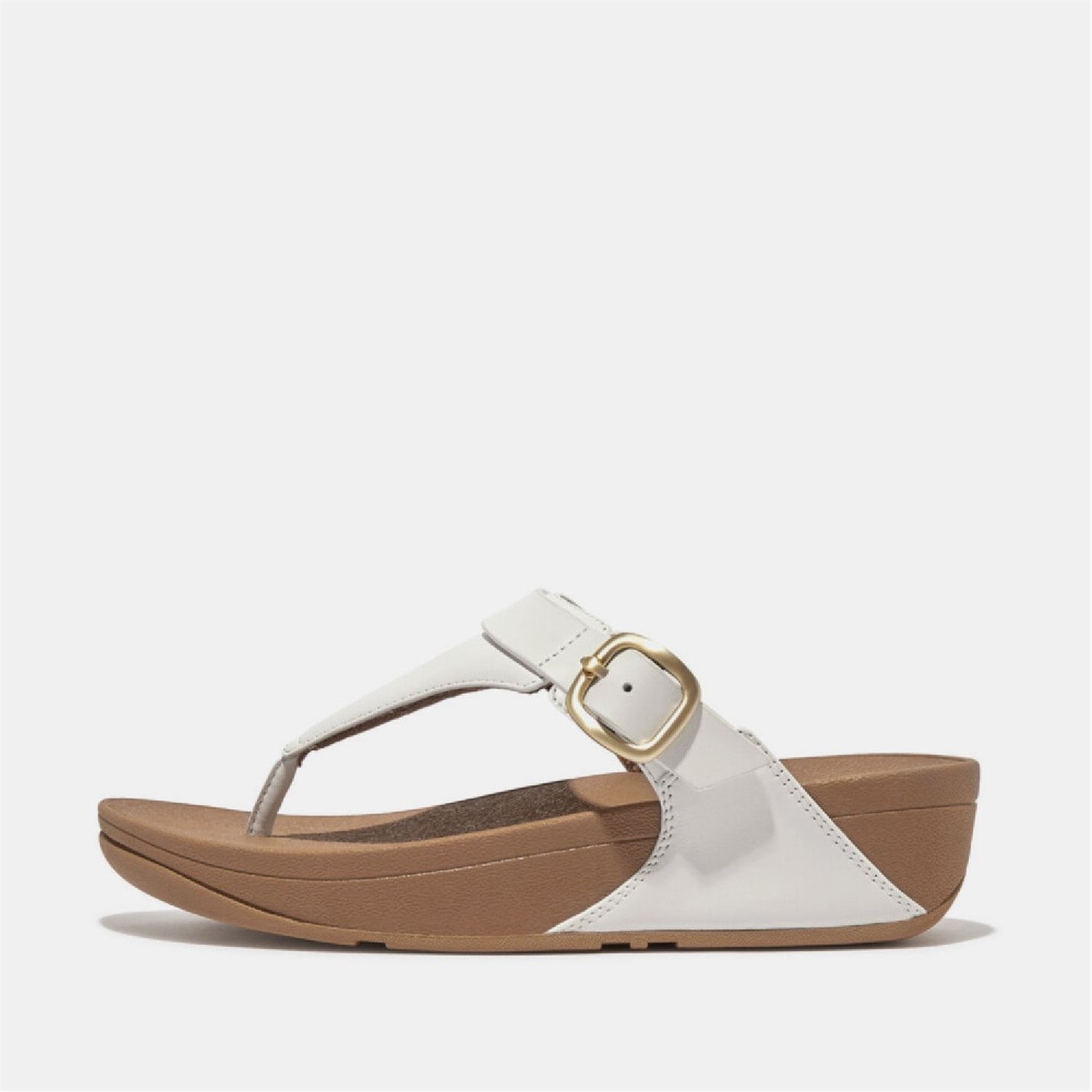 Fitflop White 4540299 Lulu Adjustable Toe-Post Sandals - 1