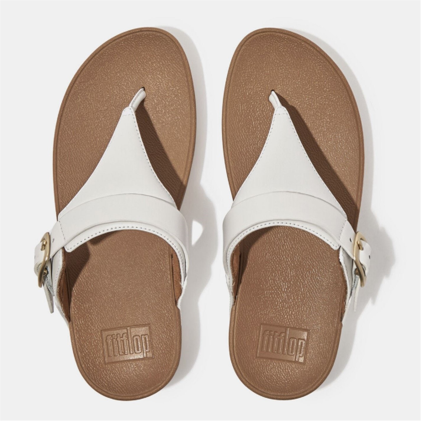 Fitflop White 4540299 Lulu Adjustable Toe-Post Sandals - 3