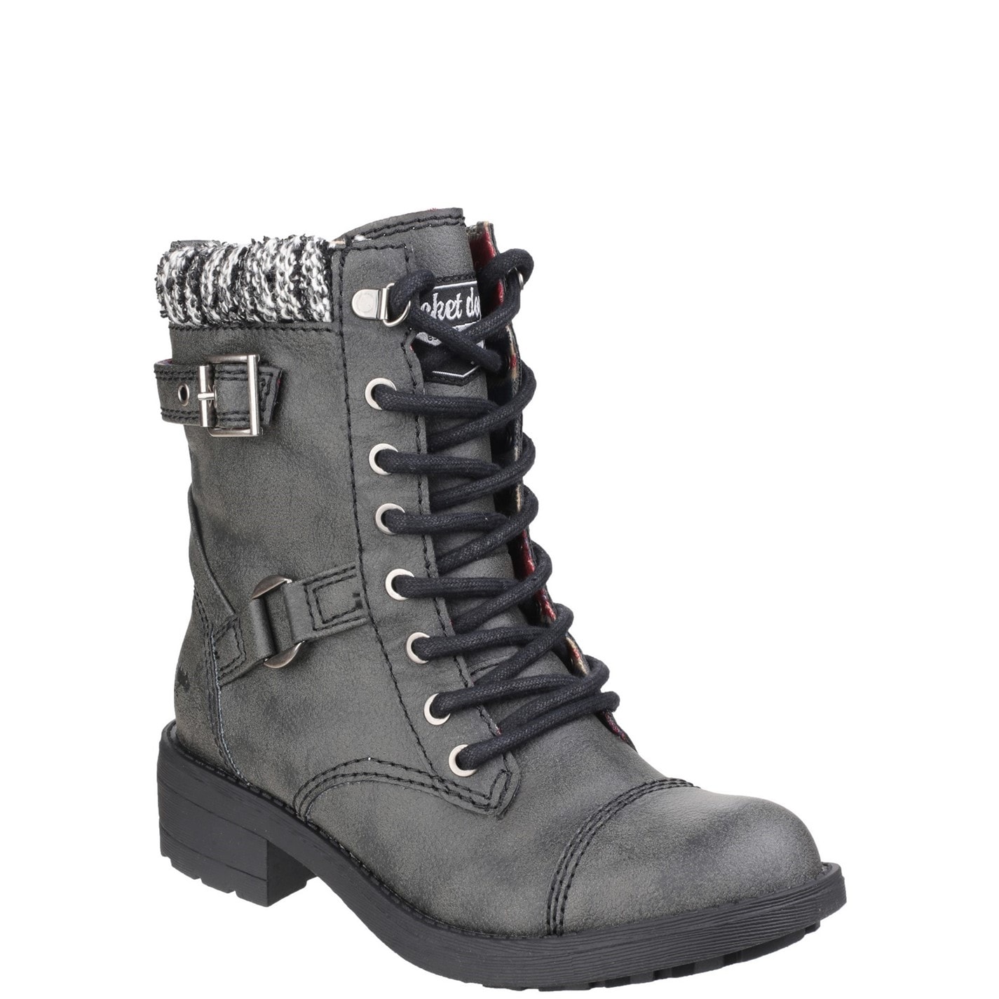 Topánky Rocket Dog Black 3774888 Thunder Galaxy Biker Boot - 2