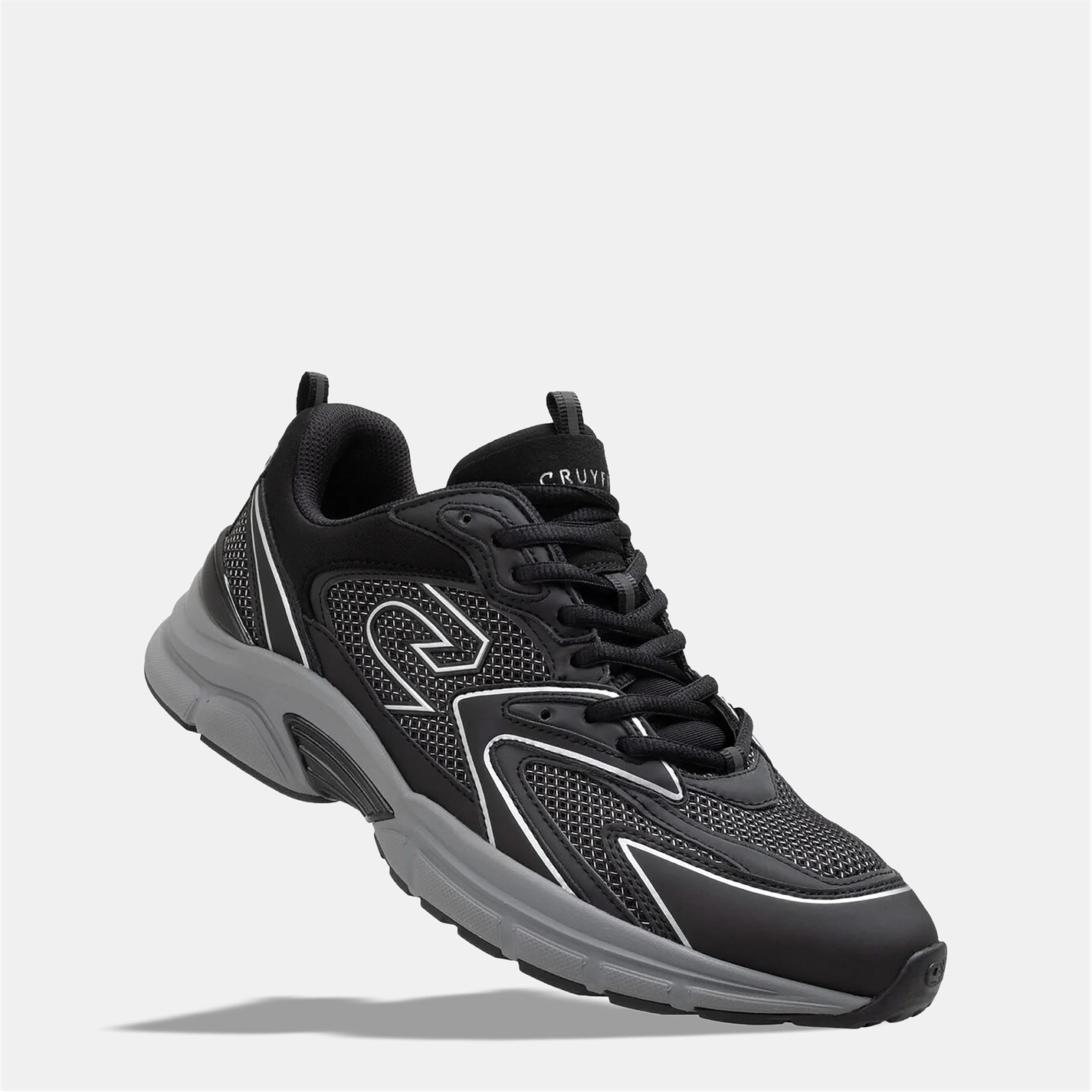 Tenisky Cruyff Black Grey 971352 Scorpius Trainers - 3