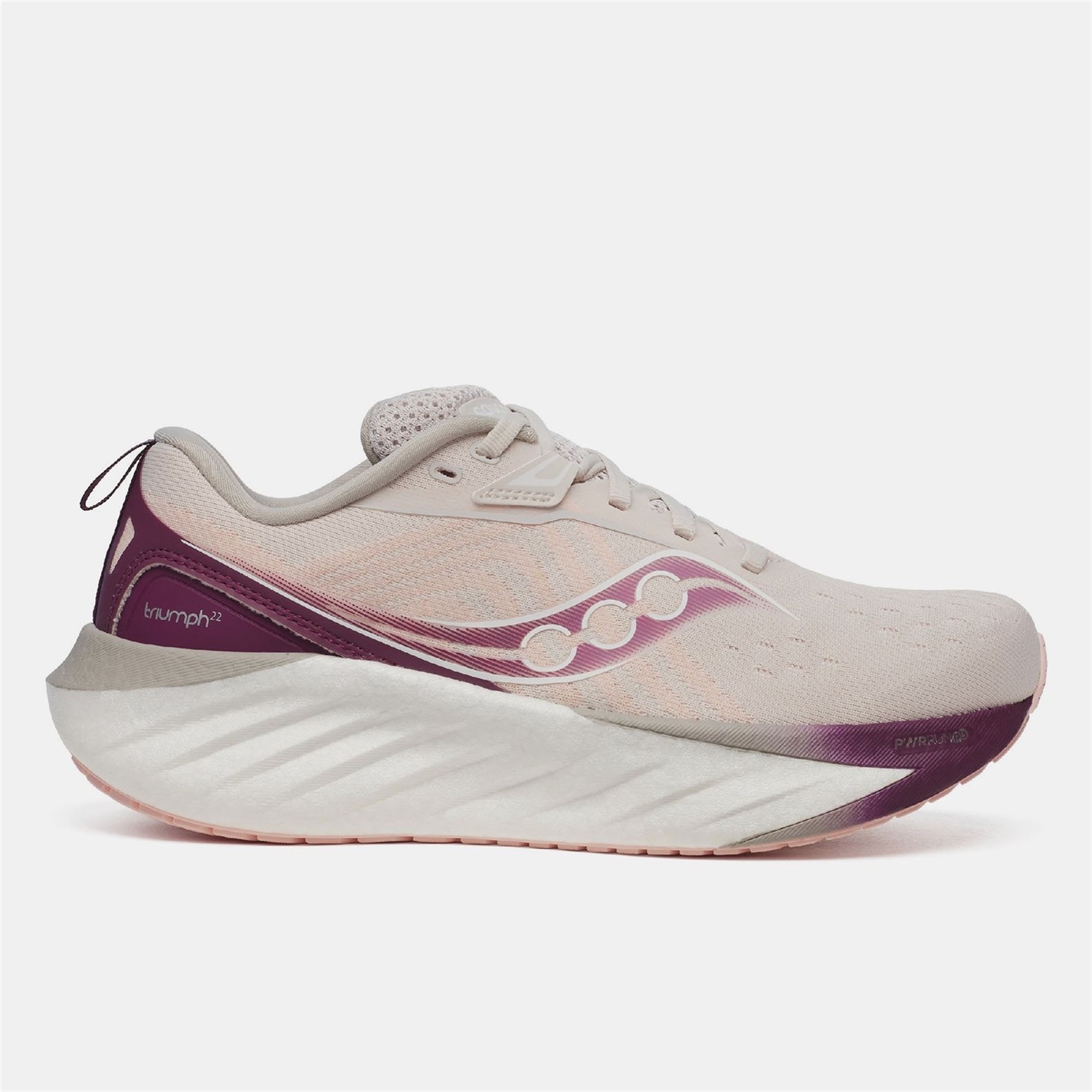 Saucony White pink 560390 Triumph Running Shoe - 1