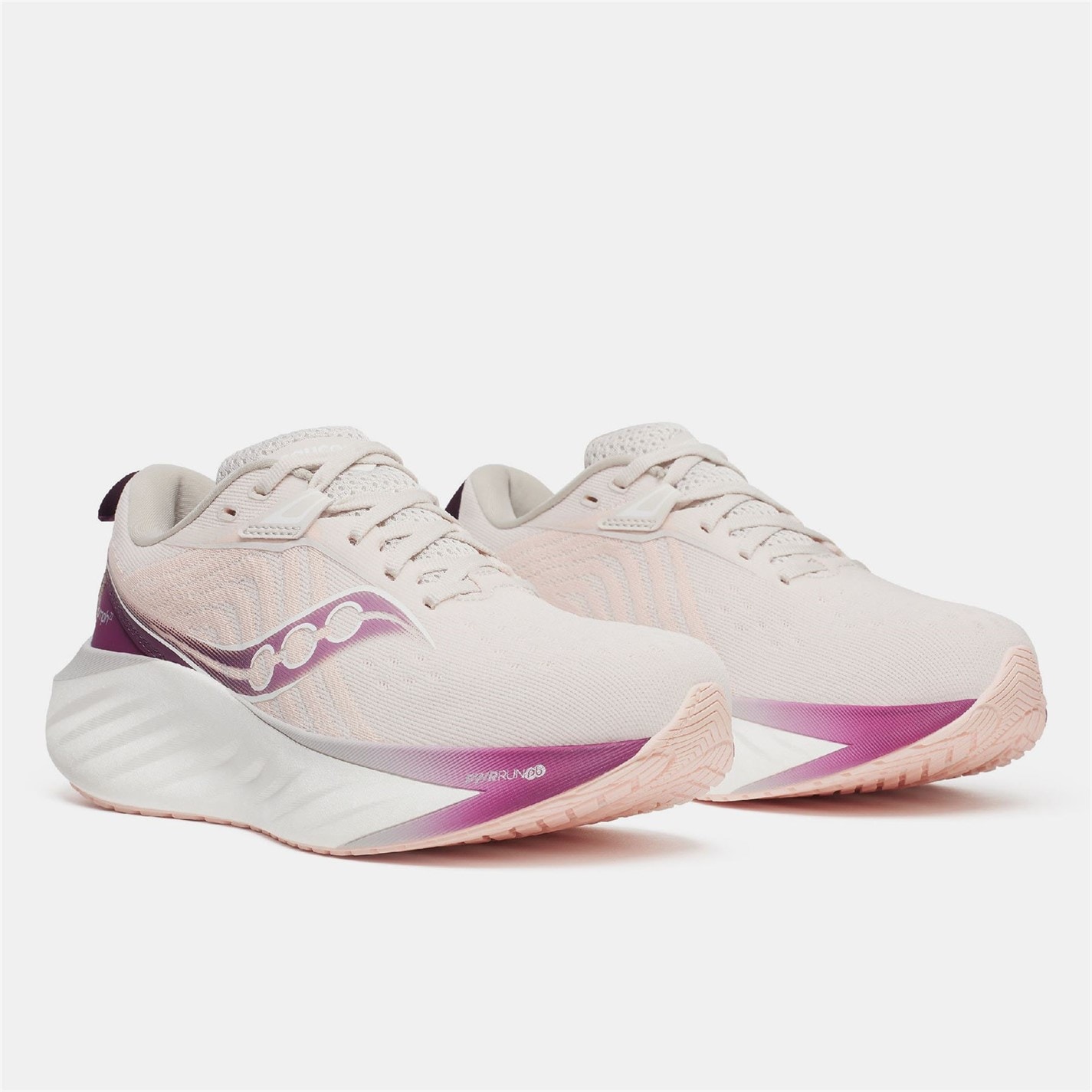Saucony White pink 560390 Triumph Running Shoe - 2