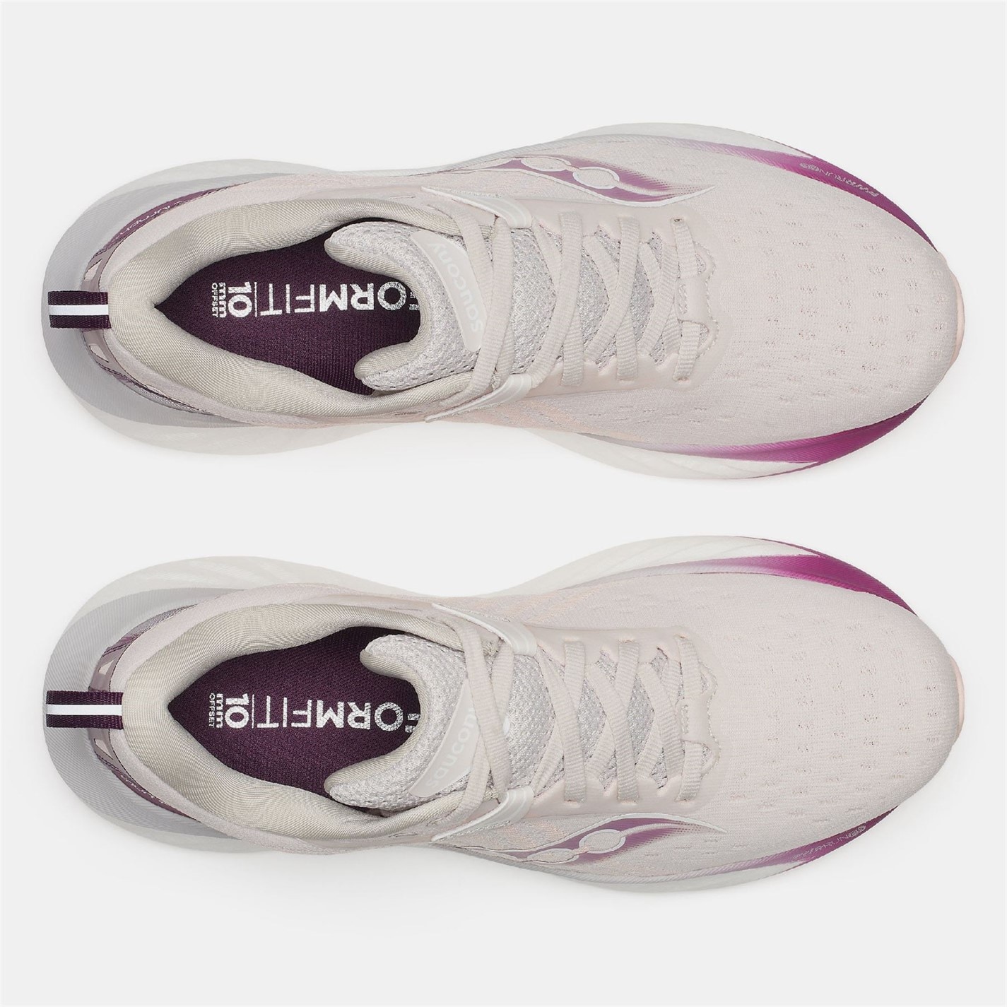 Saucony White pink 560390 Triumph Running Shoe - 5