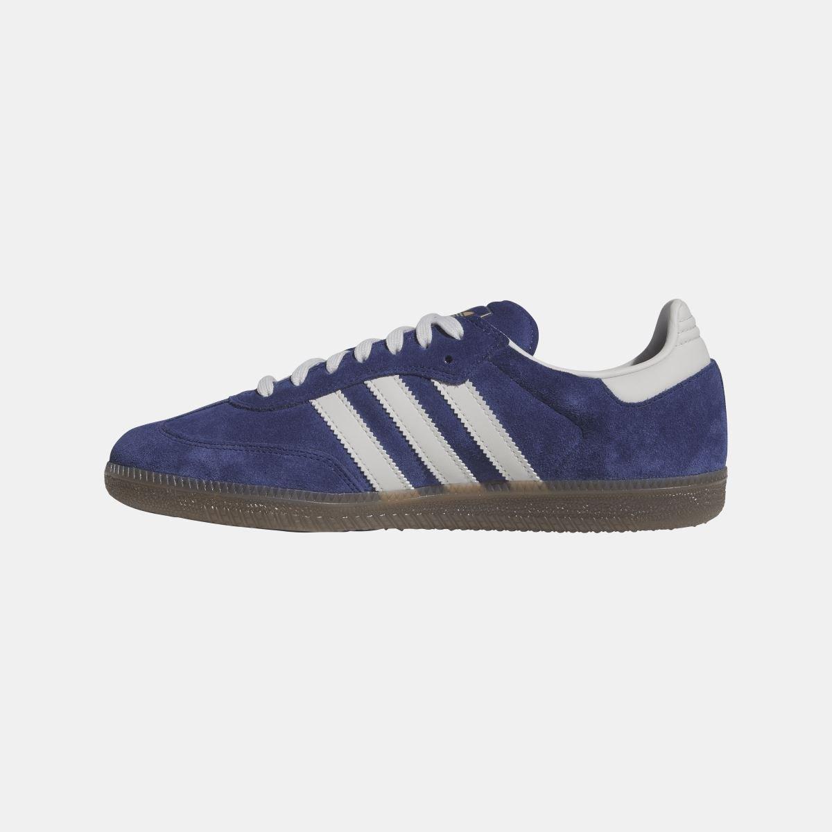Tenisky adidas Originals Dark Blue 3201573 Samba ADV Shoes - 5