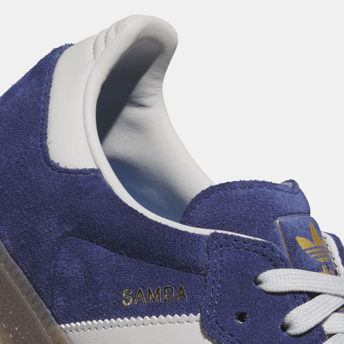 Tenisky adidas Originals Dark Blue 3201573 Samba ADV Shoes - 8