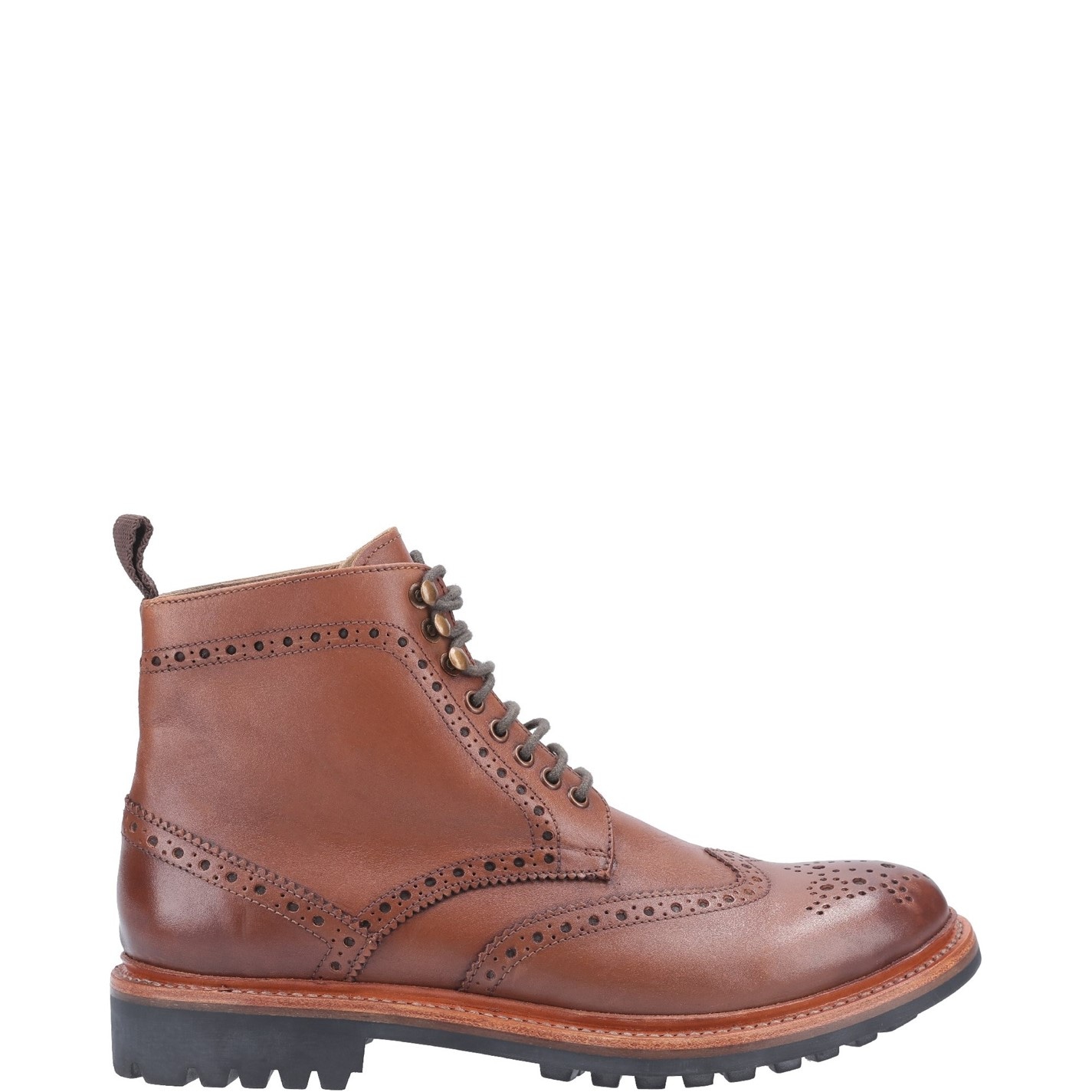 Topánky Cotswold Brown 8214866 Rissington Commando Goodyear Welt Boot - 1