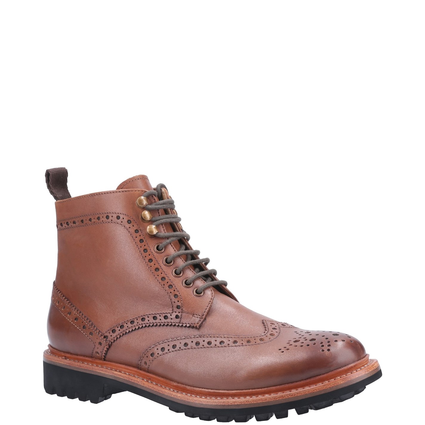 Topánky Cotswold Brown 8214866 Rissington Commando Goodyear Welt Boot - 2
