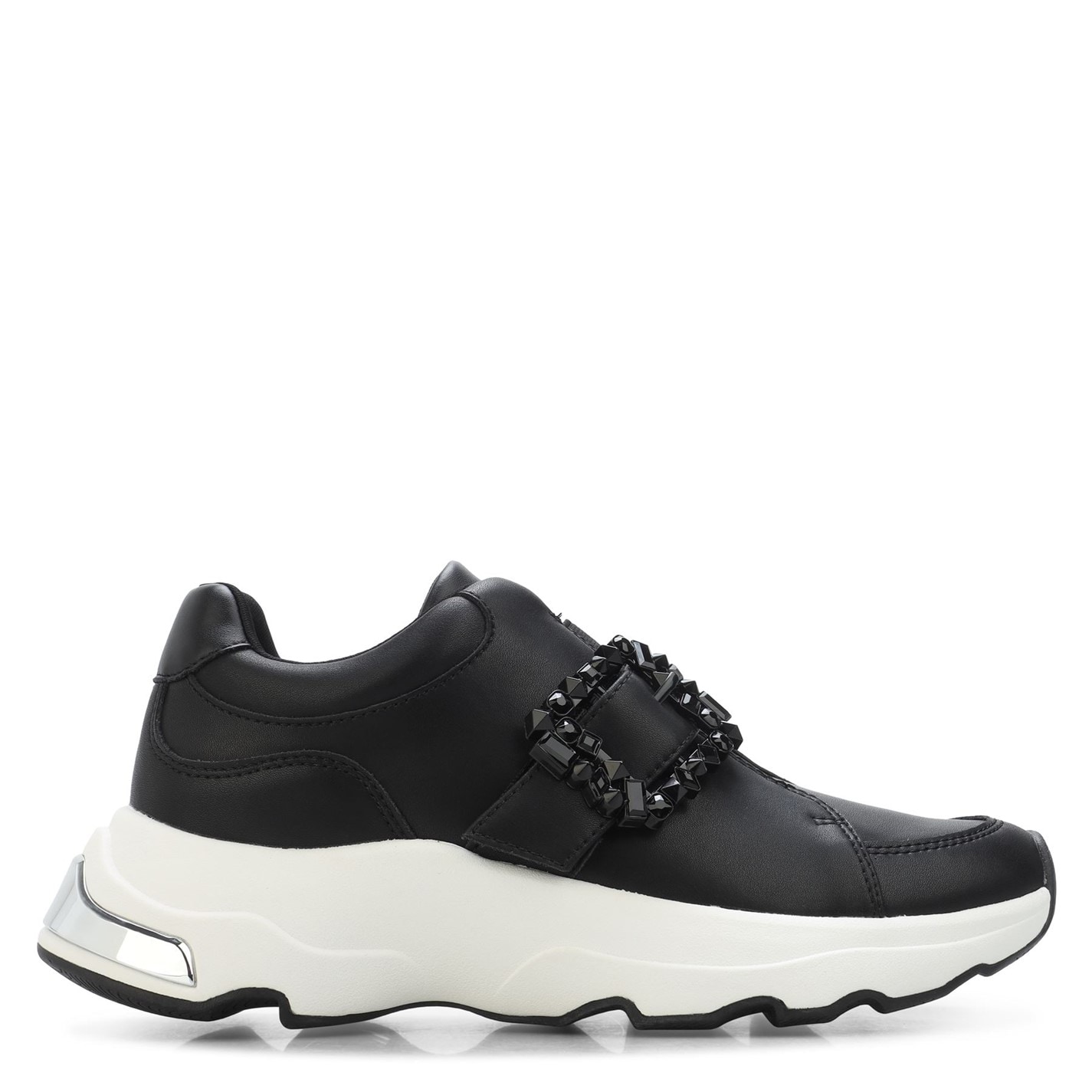 Tenisky DKNY Black 1706742 Jendaya Buckle Trainers - 1