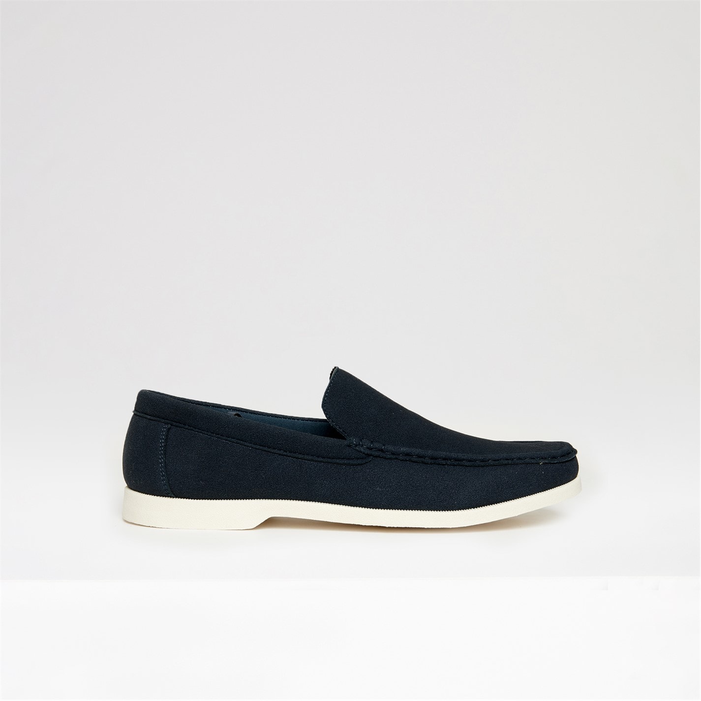 Threadbare Faux Suede Slip On Loafers - 4