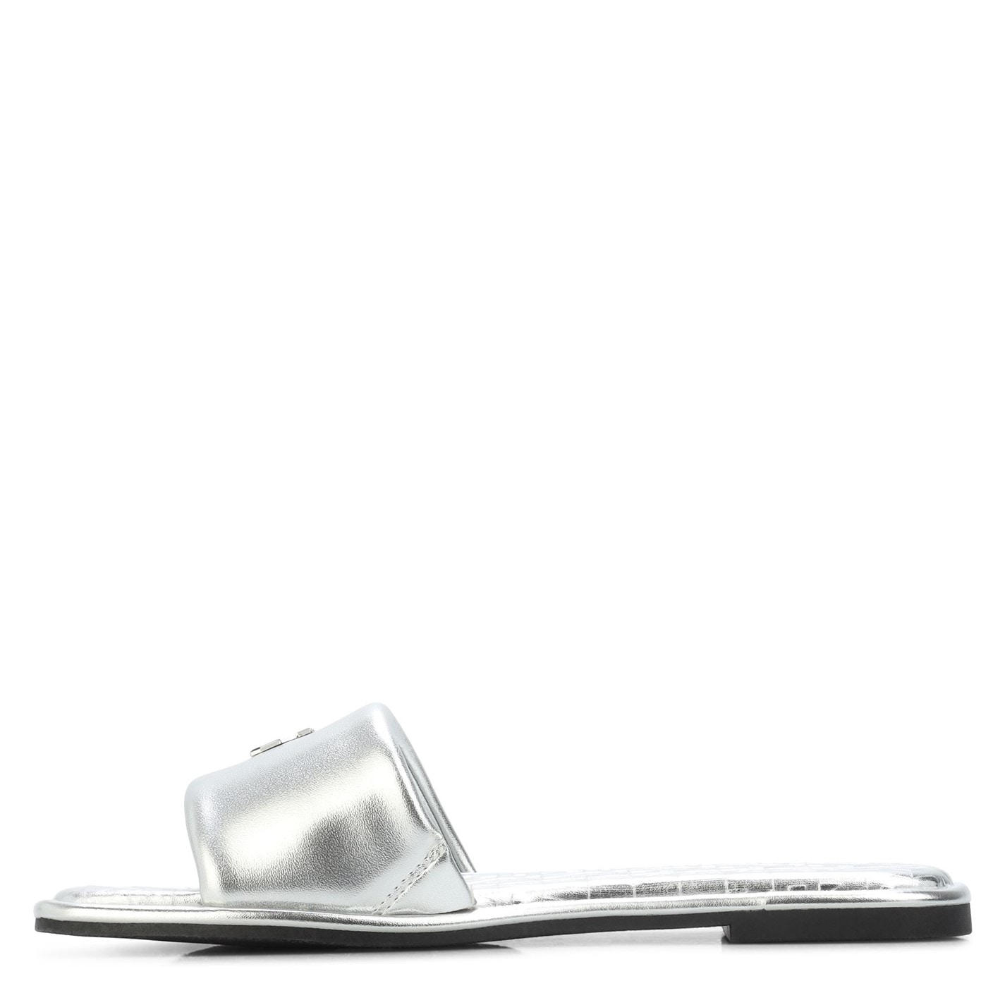 DKNY Silver 7401506 Bunnie Flat Sliders - 2