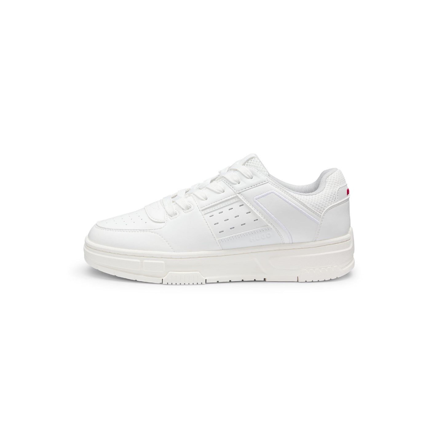 Tenisky Hugo White 6008199 Yarrow Tenn Mepu 10266727 01 Low-Top Trainers Mens - 5