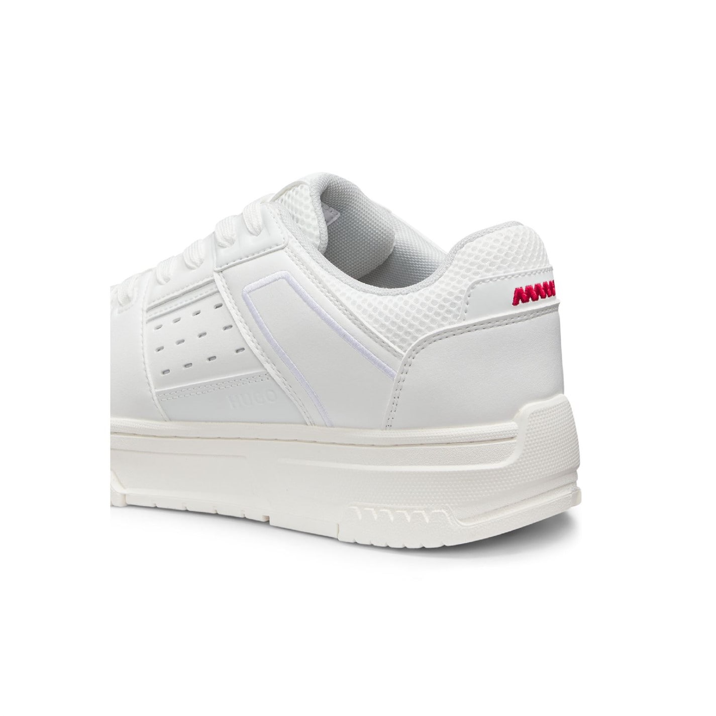 Tenisky Hugo White 6008199 Yarrow Tenn Mepu 10266727 01 Low-Top Trainers Mens - 6