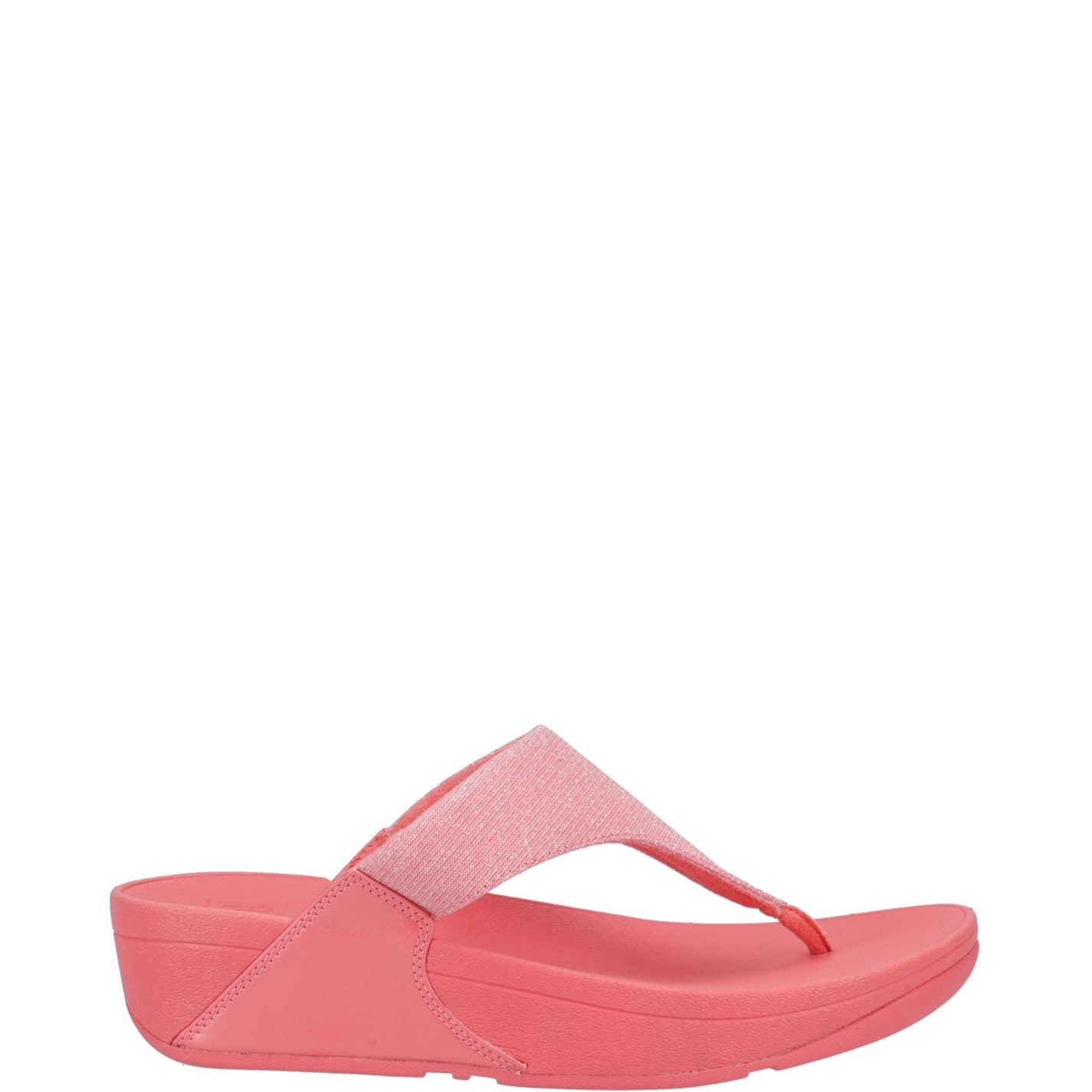FitFlop Rose 3803888 Lulu Shimmerlux Toe Post Sandals - 1