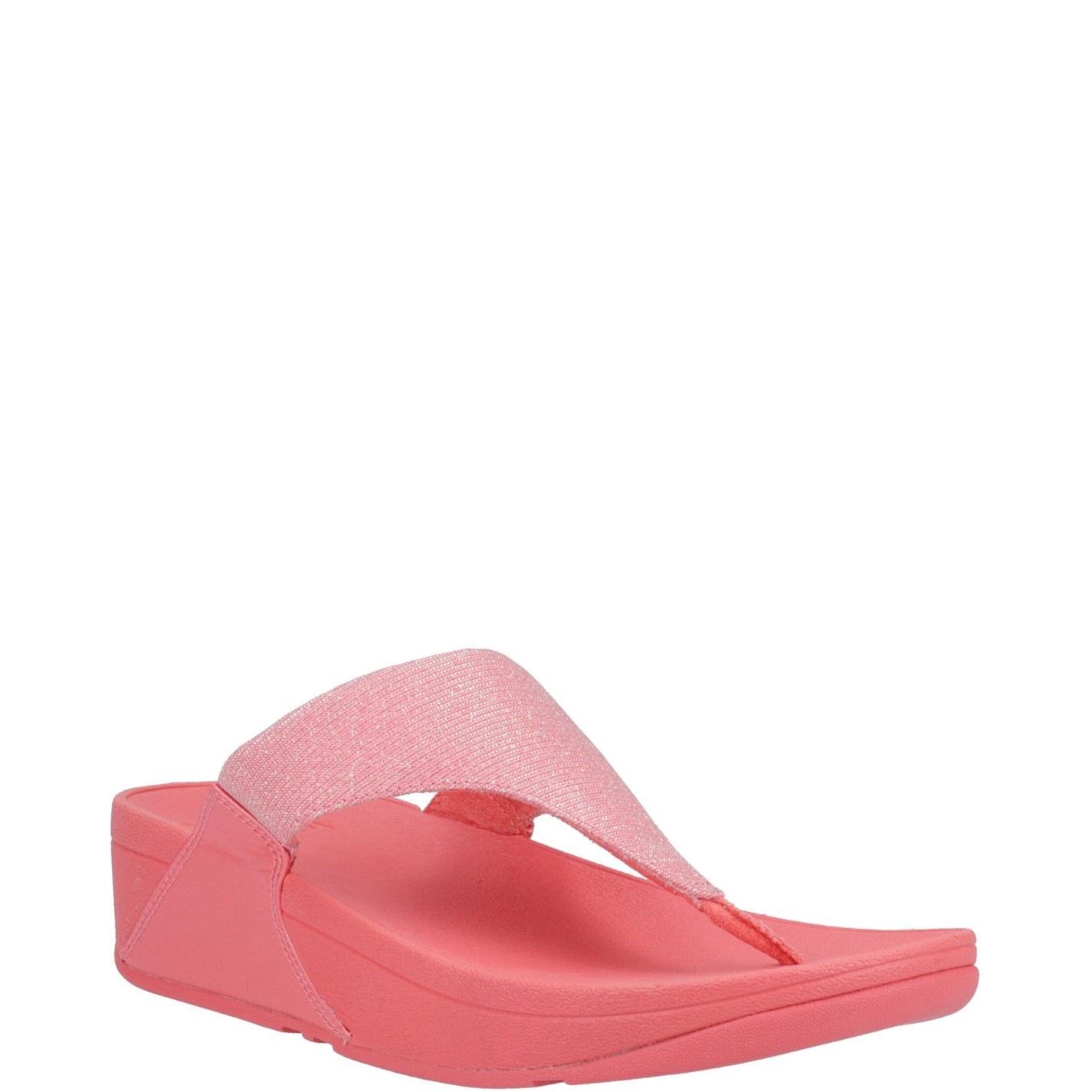 FitFlop Rose 3803888 Lulu Shimmerlux Toe Post Sandals - 2