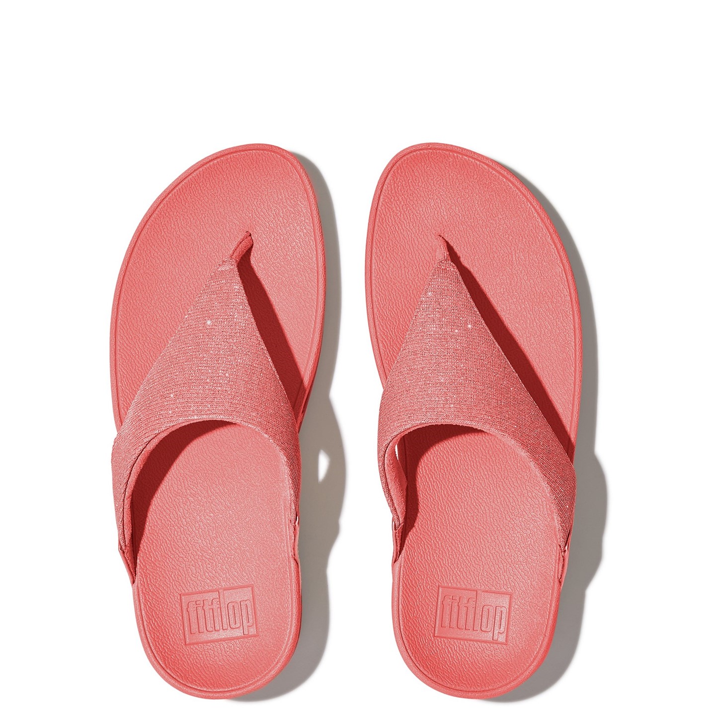 FitFlop Rose 3803888 Lulu Shimmerlux Toe Post Sandals - 4