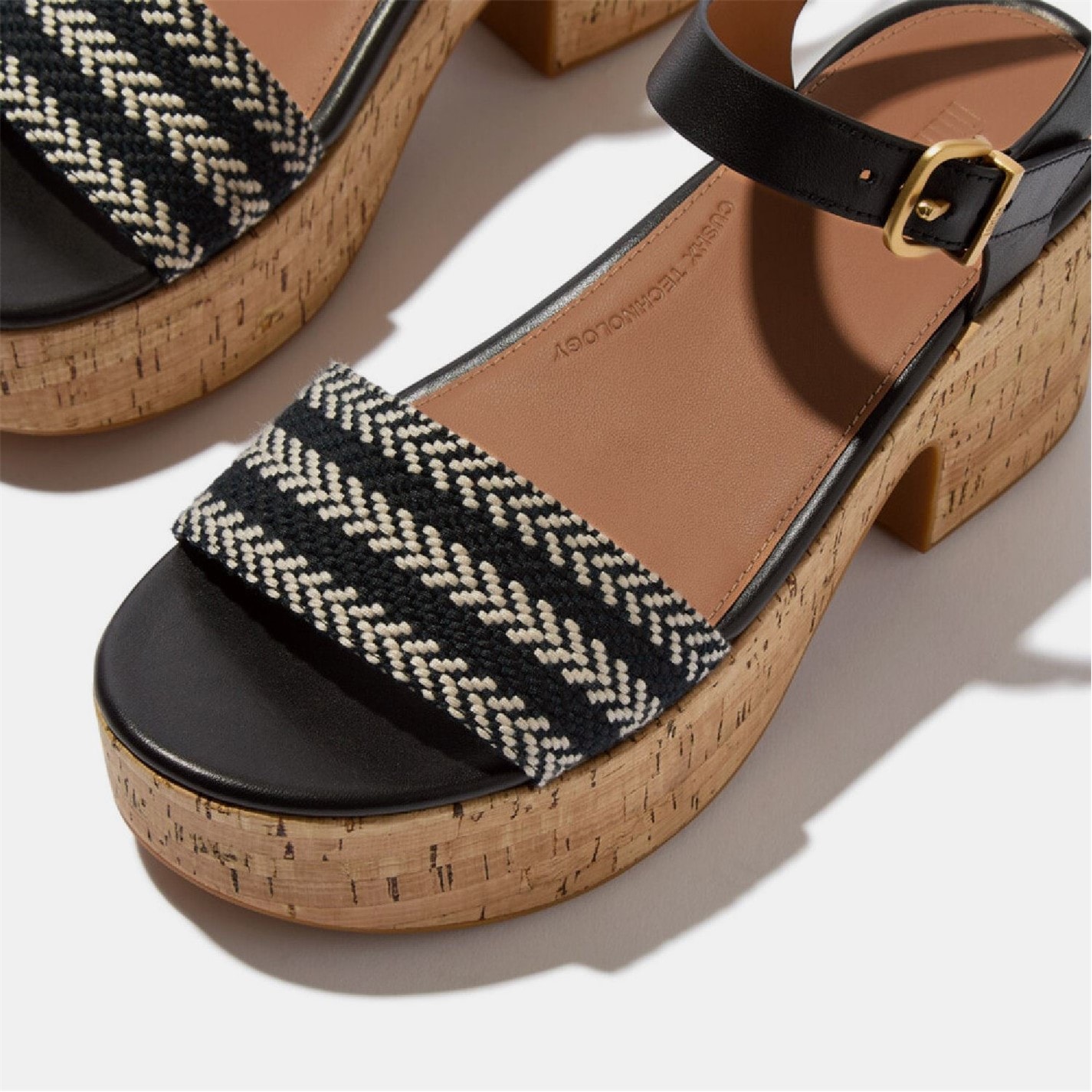 Fitflop Black 8101505 Platfforms Ankle-Strap Sandals - 5