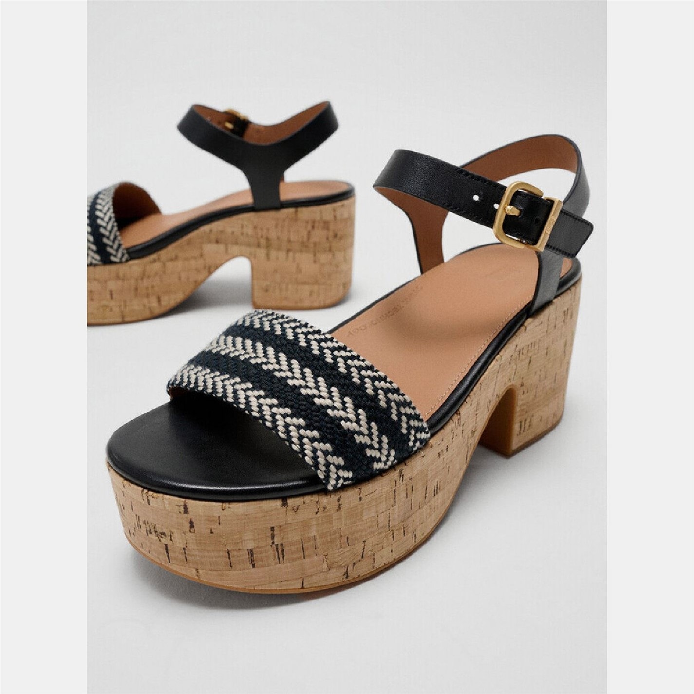Fitflop Black 8101505 Platfforms Ankle-Strap Sandals - 6