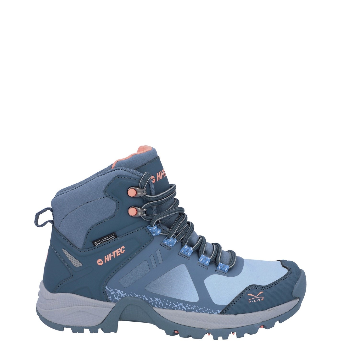 Topánky Hi Tec Turquoise 151689 Women's Waterproof Hiking Shoes - 1