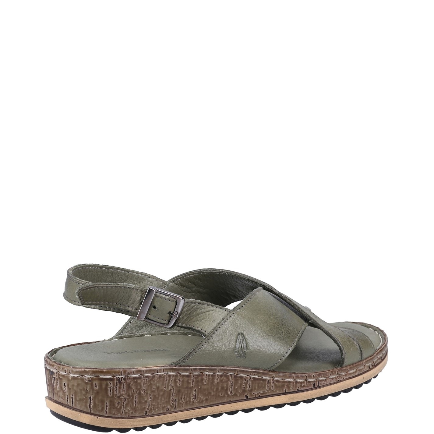 Hush Puppies Olive 9434318 Elena Cross Over Wedge Sandal - 3