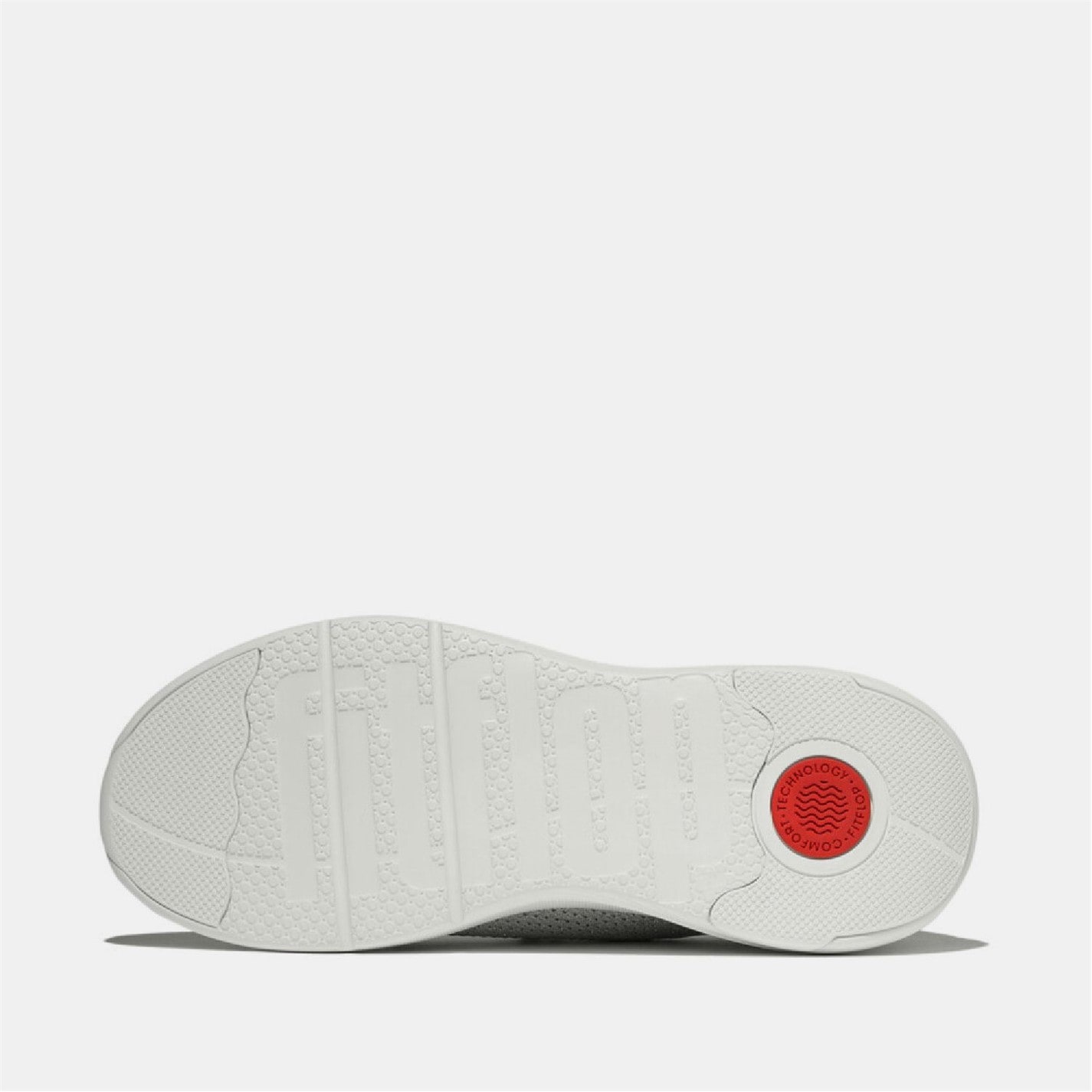 Tenisky Fitflop Grey 7029923 Super-Q Knit Slip-On Laced Trainers - 4